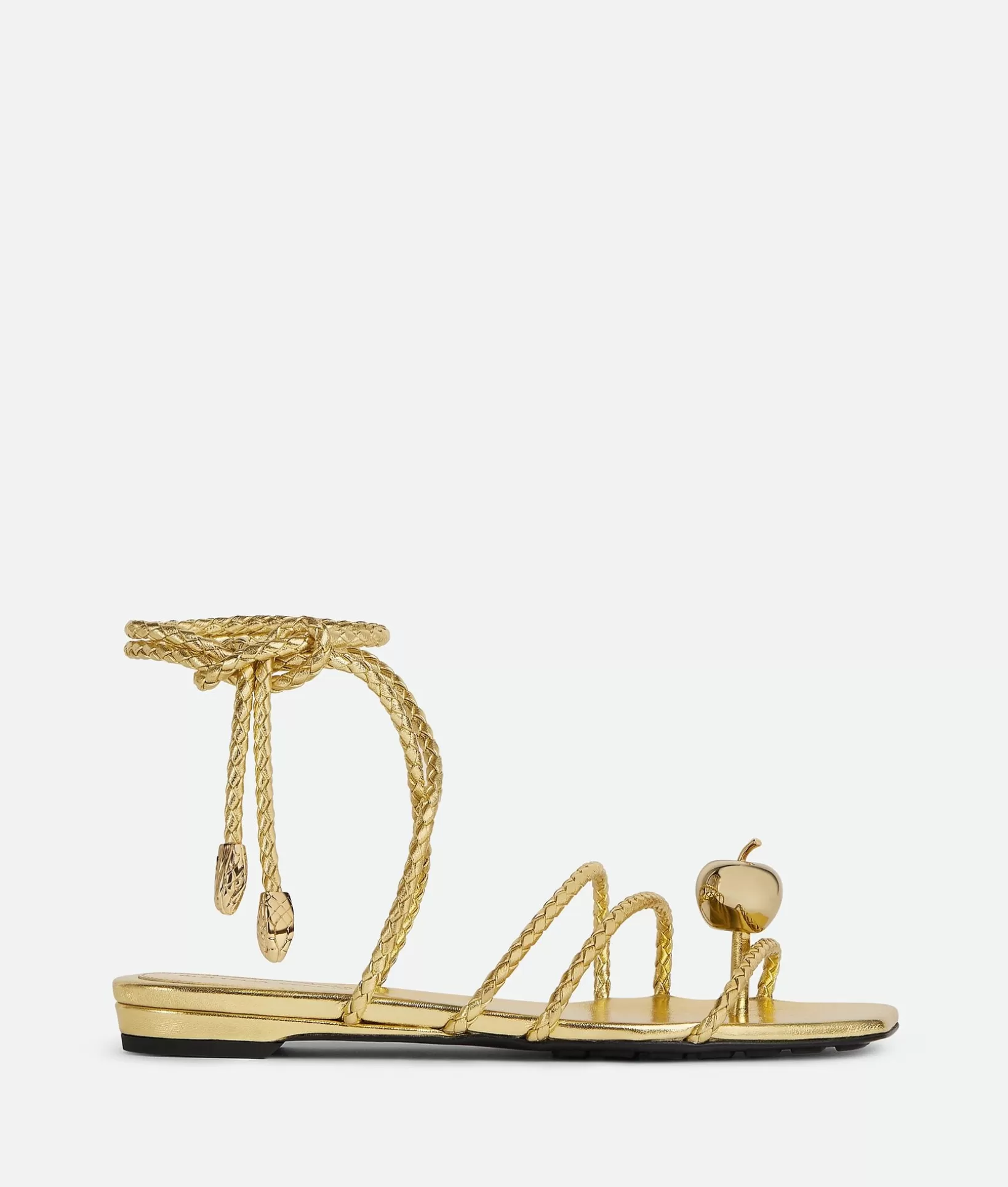 Flats | Sandals>Bottega Veneta Adam Flat Sandal Gold