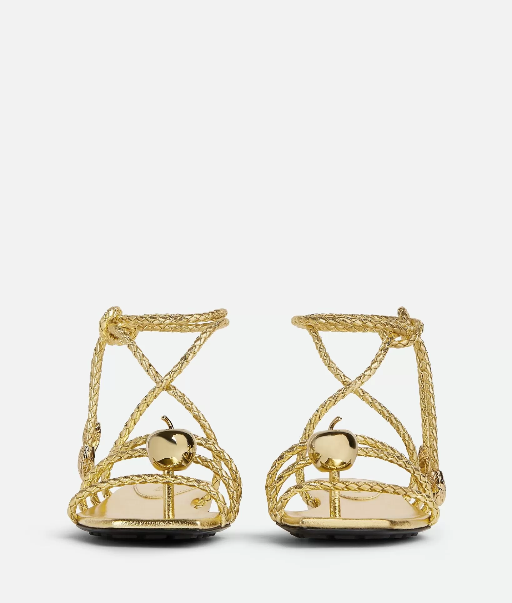 Flats | Sandals>Bottega Veneta Adam Flat Sandal Gold