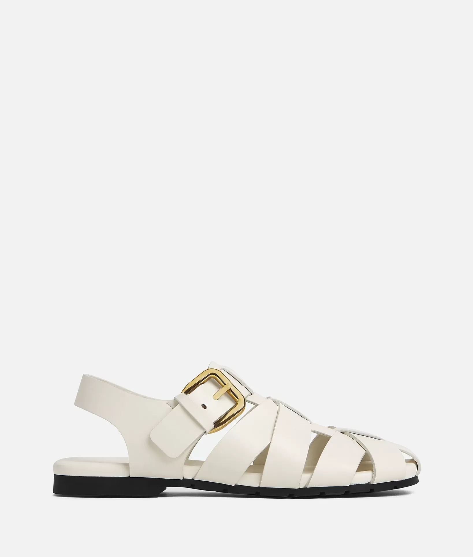 Flats | Sandals>Bottega Veneta Alfie Sandal White