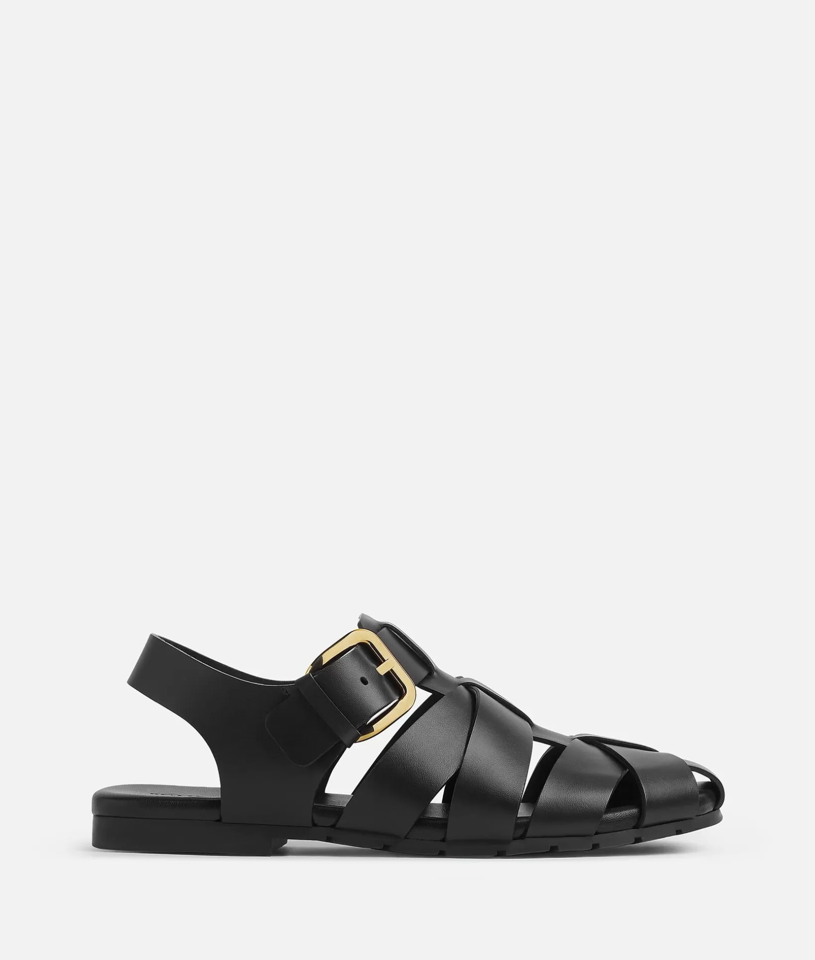 Flats | Sandals>Bottega Veneta Alfie Sandal Black