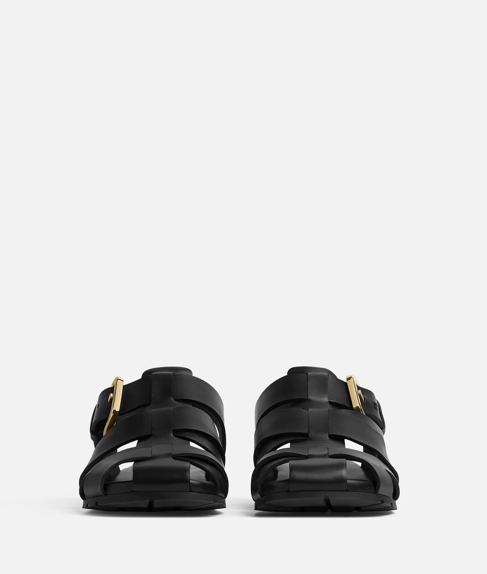 Flats | Sandals>Bottega Veneta Alfie Sandal Black