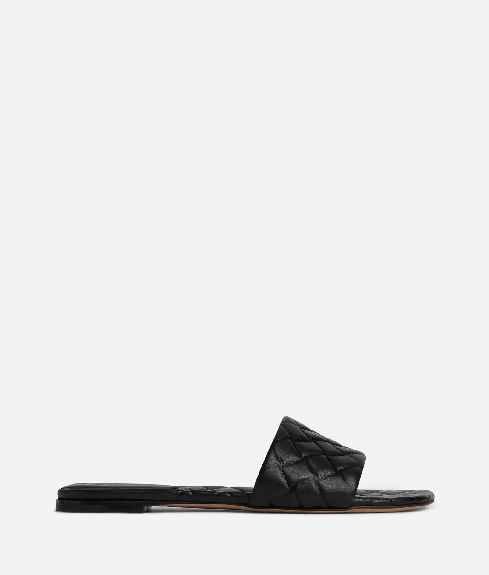 Sandals>Bottega Veneta Amy Flat Mule Black