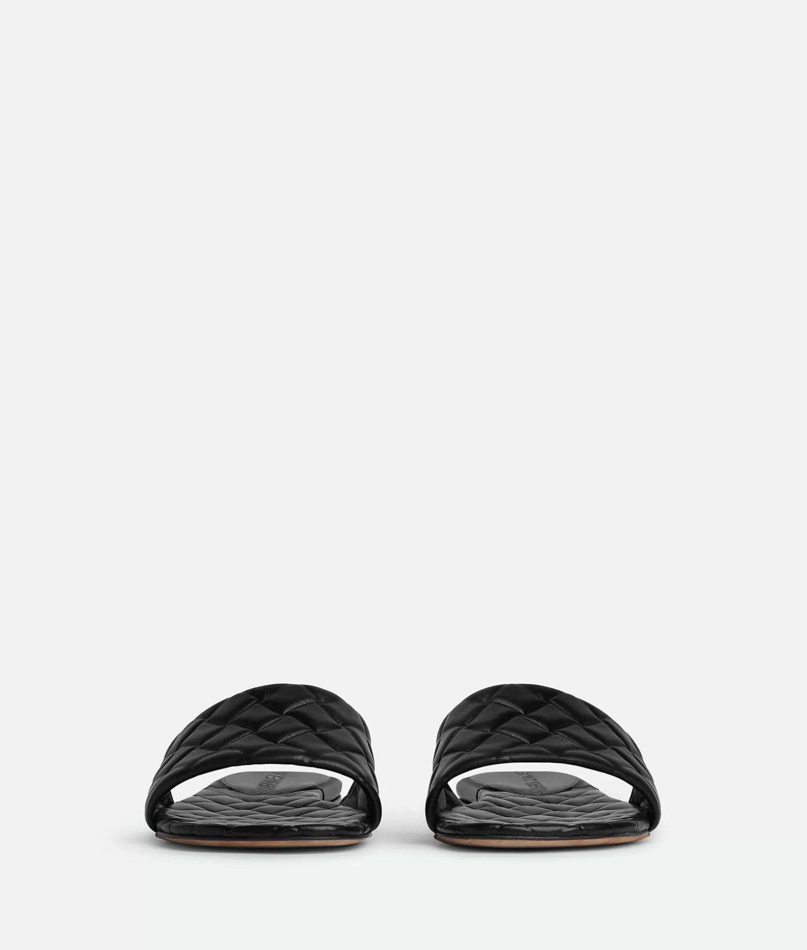 Sandals>Bottega Veneta Amy Flat Mule Black