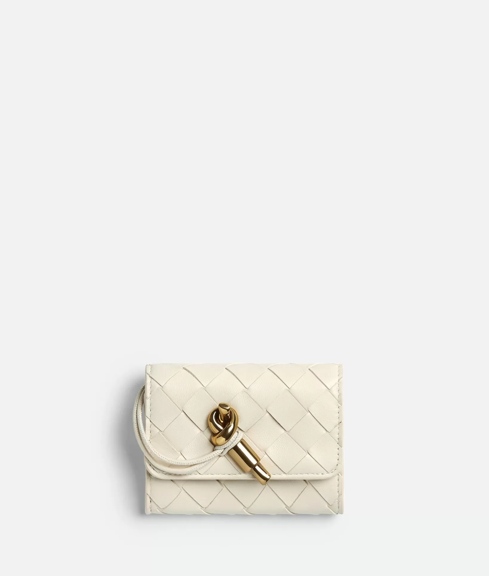 Card Cases>Bottega Veneta Andiamo Small Envelope Sea salt