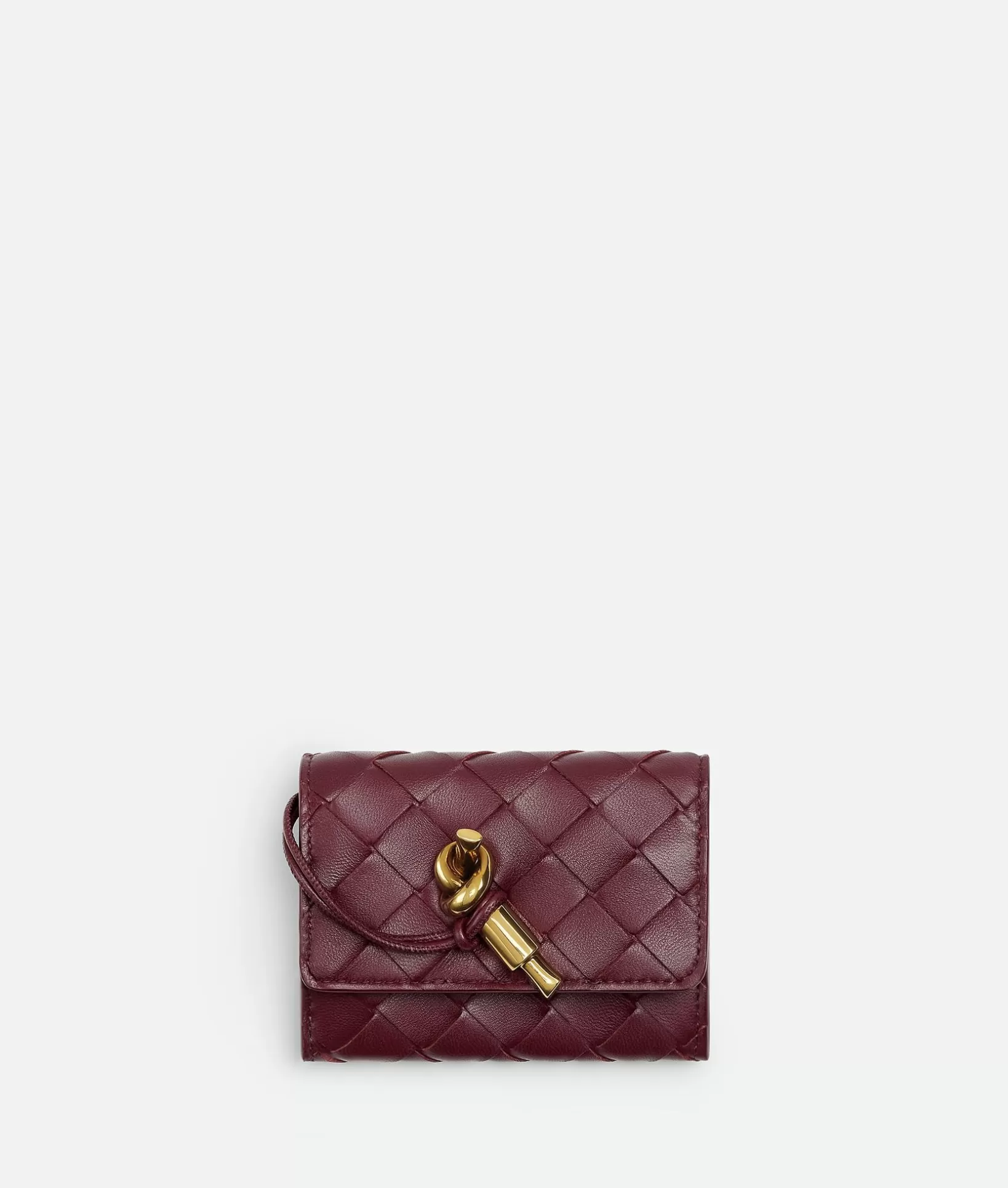 Card Cases>Bottega Veneta Andiamo Small Envelope Barolo