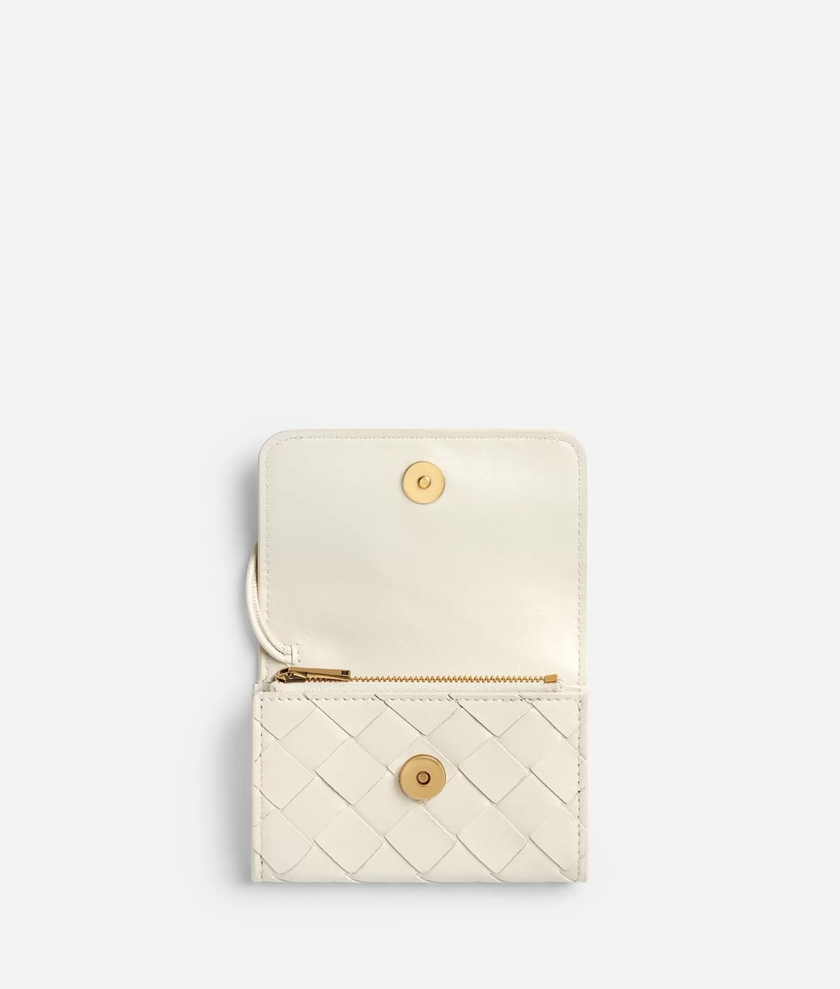 Card Cases>Bottega Veneta Andiamo Small Envelope Sea salt