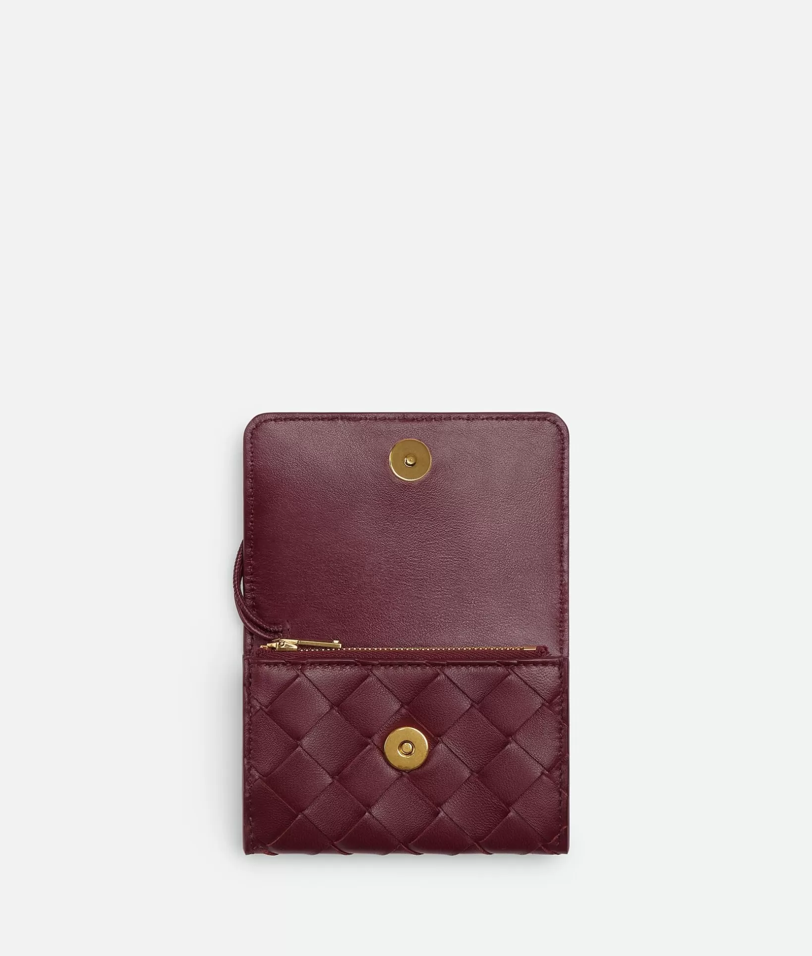 Card Cases>Bottega Veneta Andiamo Small Envelope Barolo