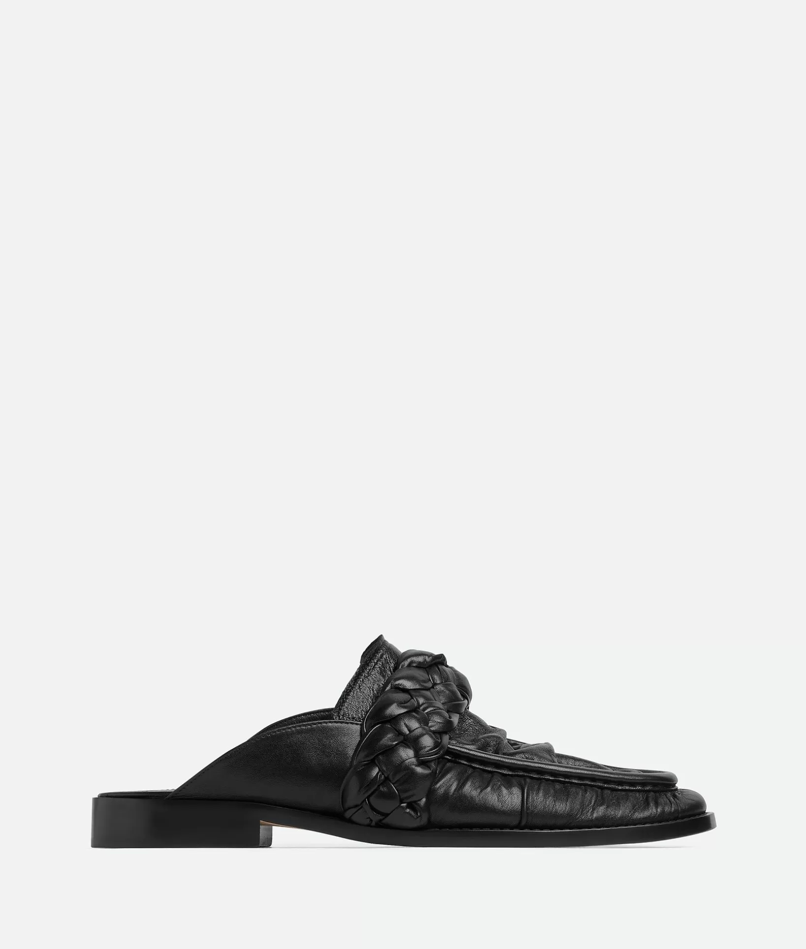 Slippers>Bottega Veneta Astaire Loafer Black