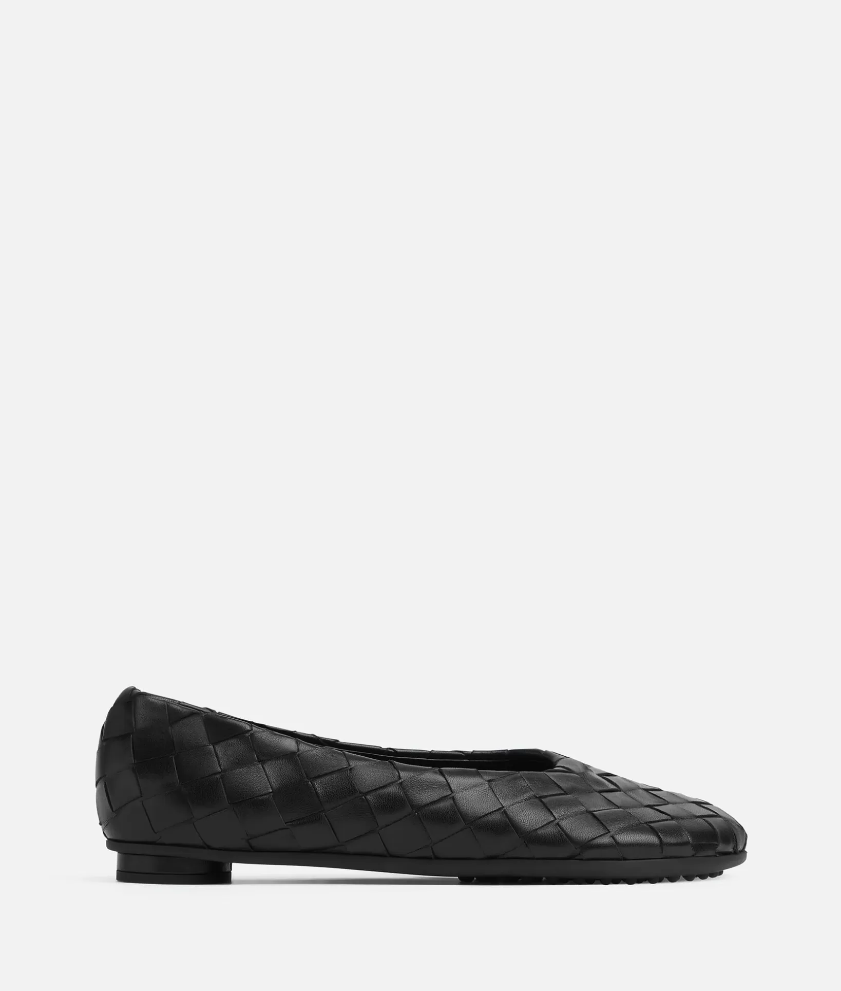 Flats>Bottega Veneta Atomic Ballerina Black