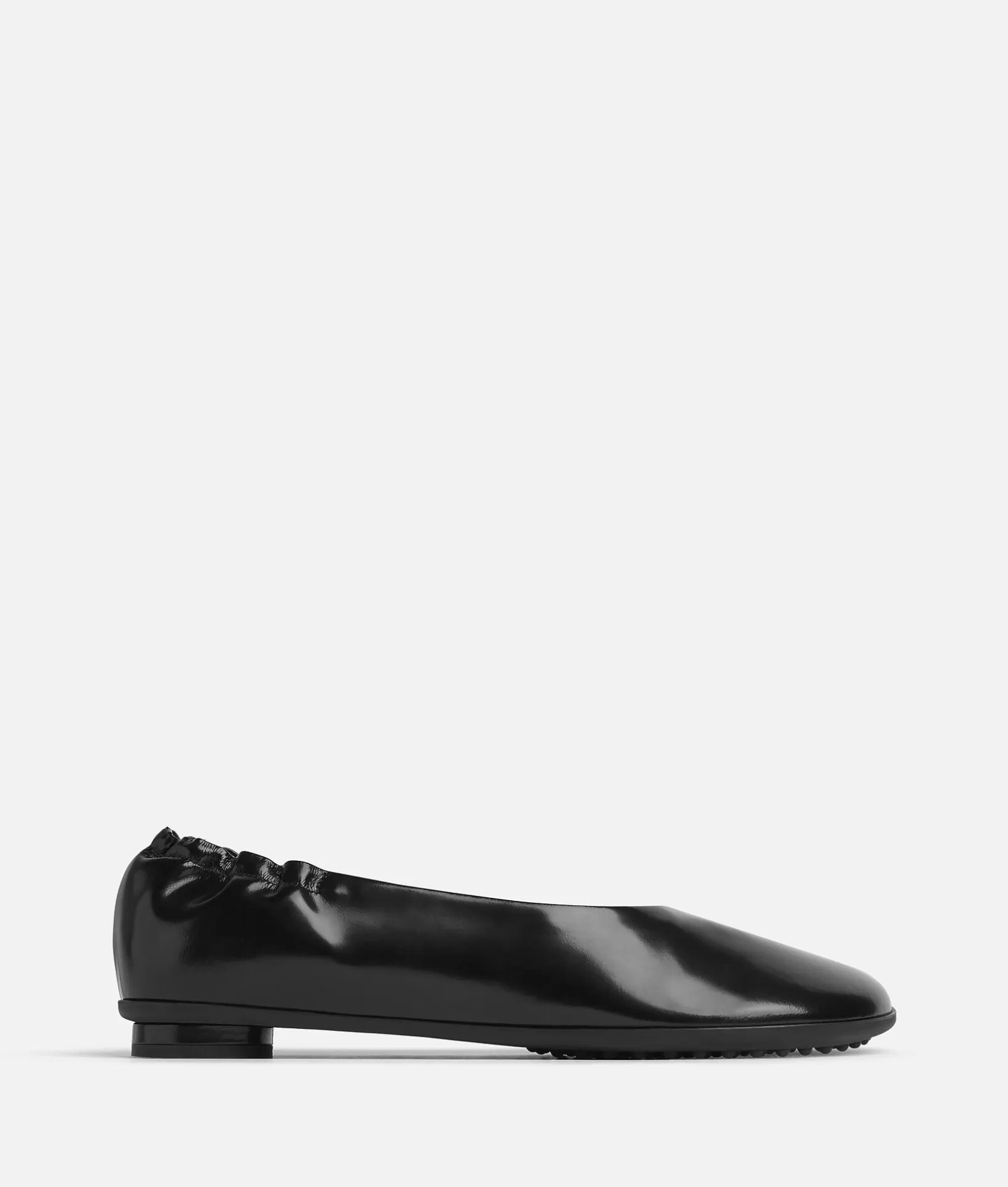 Flats>Bottega Veneta Atomic Ballerina Flat Black