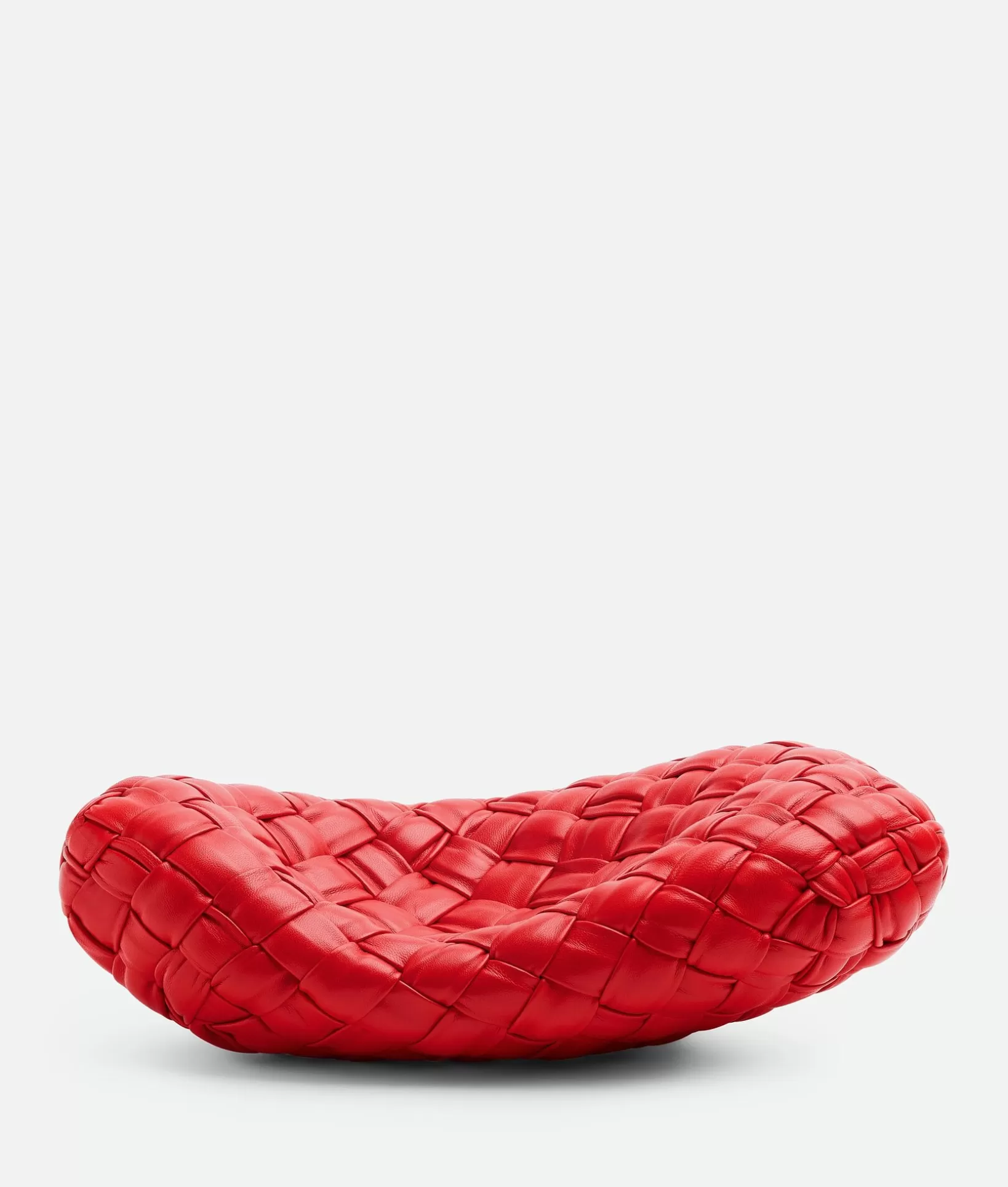 Leather Accessories>Bottega Veneta Banana Tray Red stone