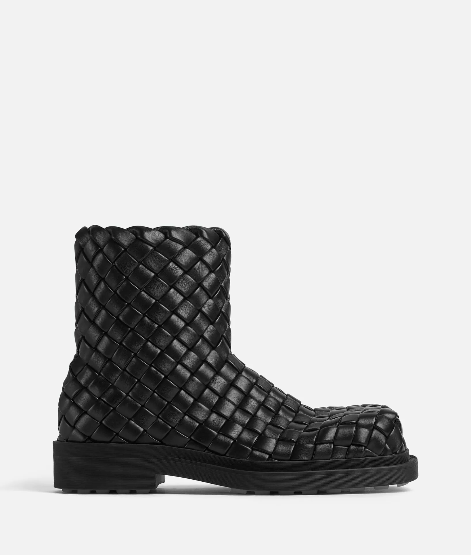 Boots>Bottega Veneta Ben Ankle Boot Black