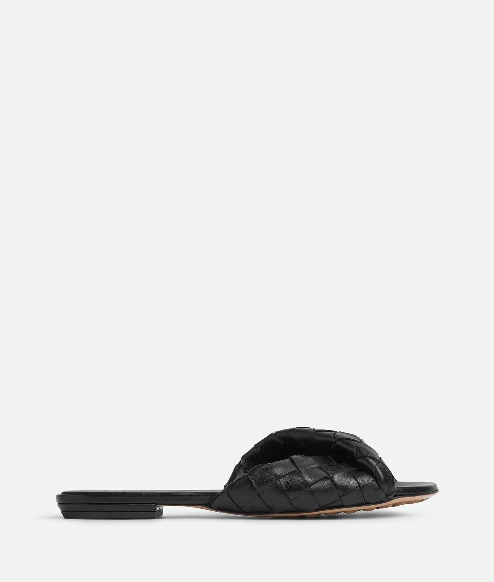 Sandals>Bottega Veneta Blink Flat Mule Black