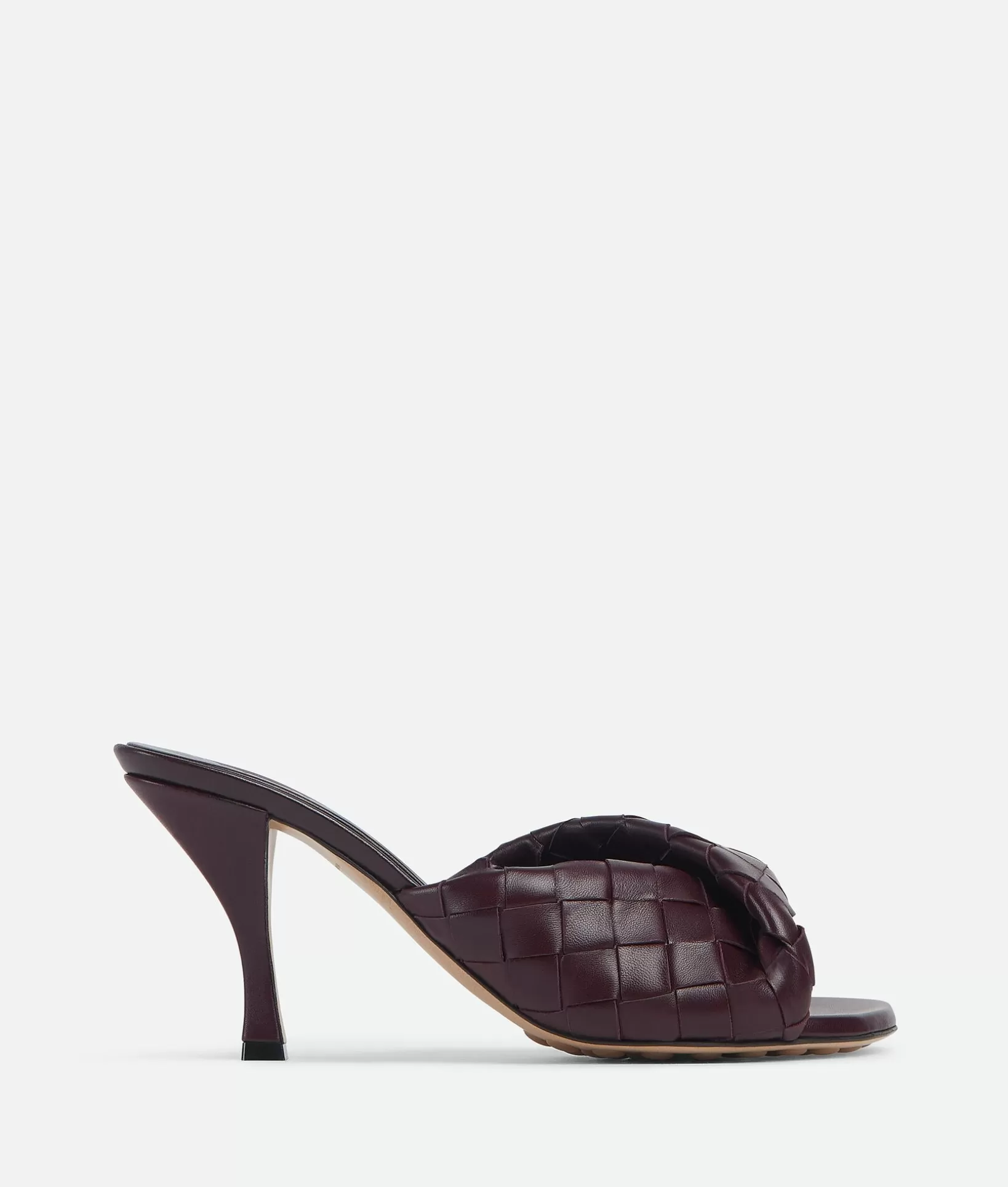 Sandals>Bottega Veneta Blink Mule Dark barolo