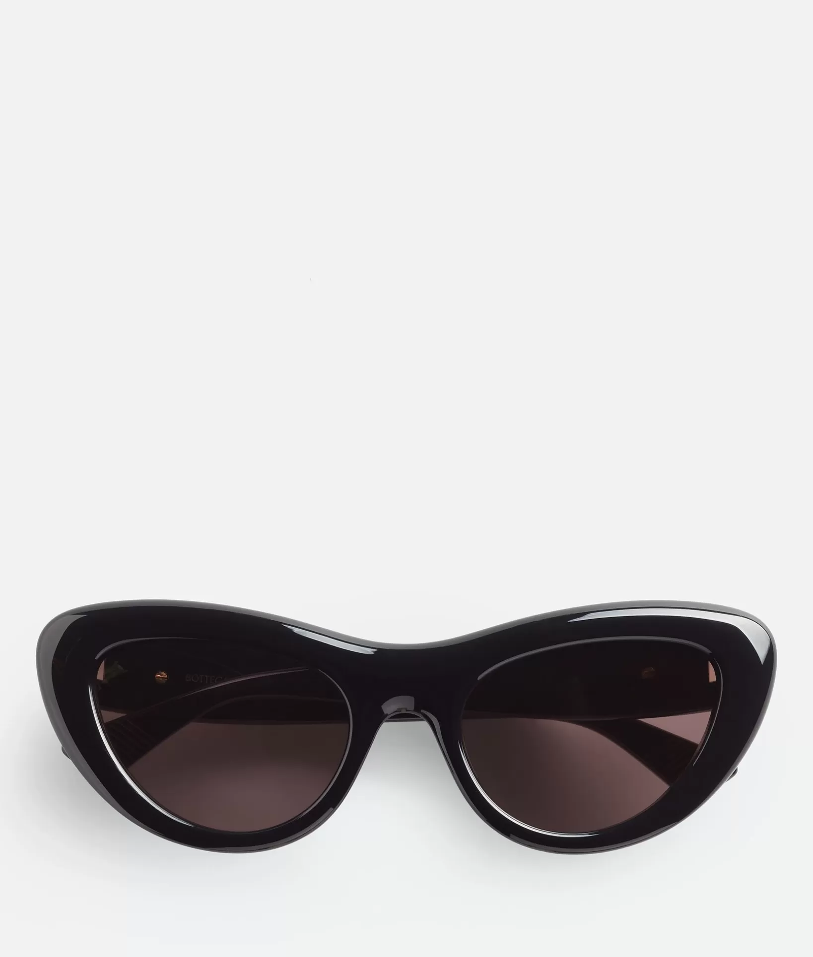 Sunglasses | Sunglasses>Bottega Veneta Bombe Cat Eye Sunglasses Black/grey