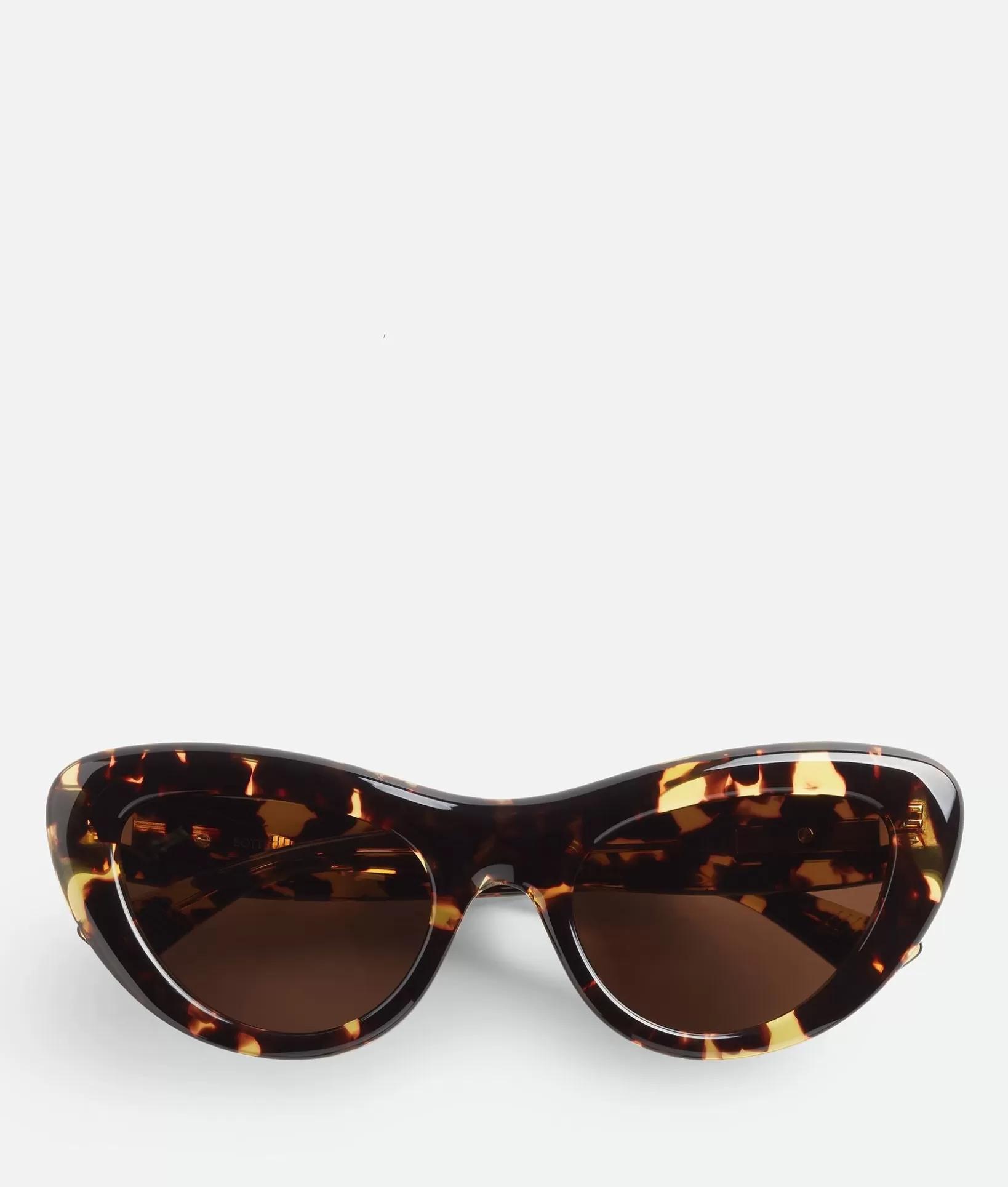 Sunglasses | Sunglasses>Bottega Veneta Bombe Cat Eye Sunglasses Havana/brown