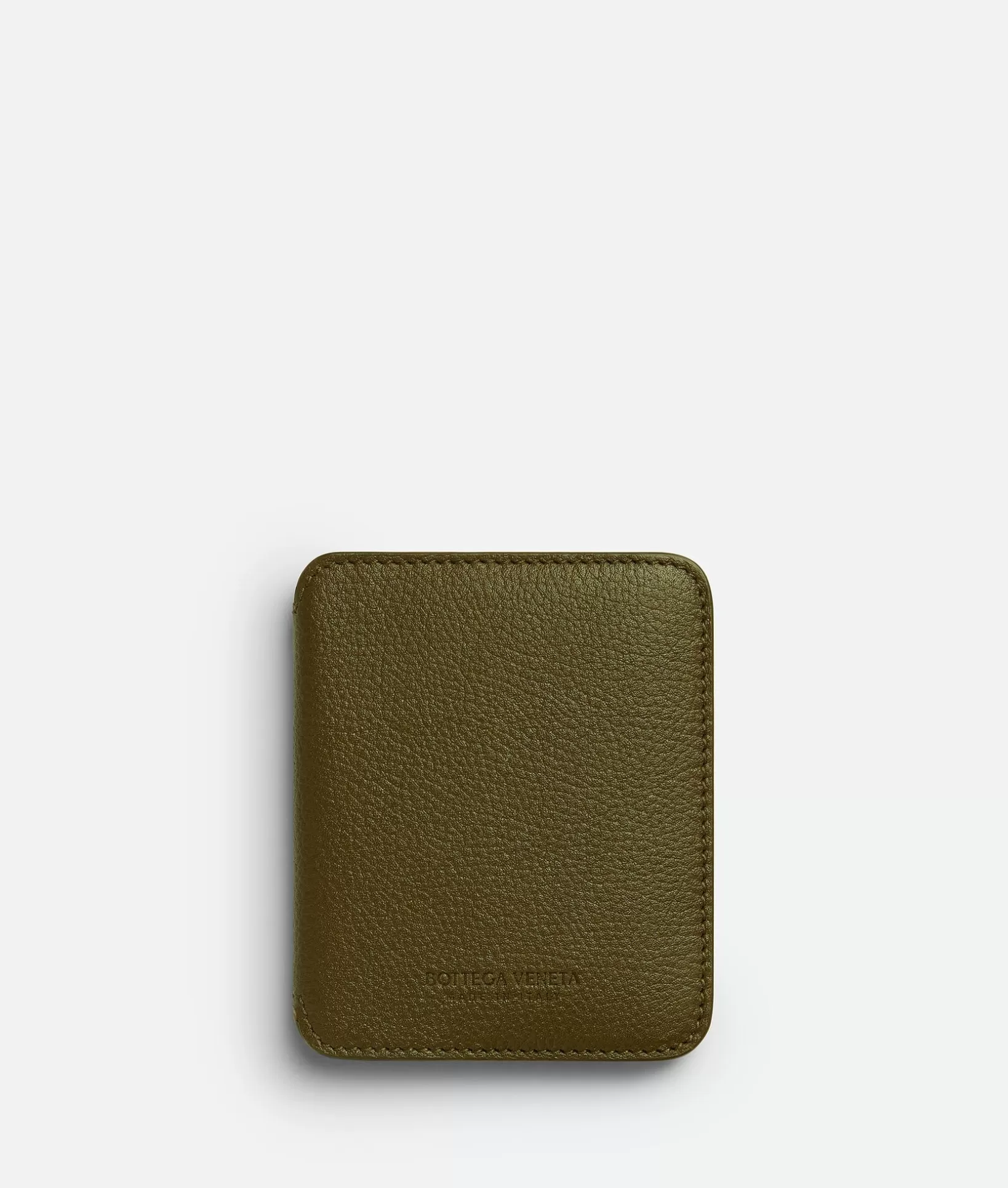 Card Cases>Bottega Veneta Booster Flap Card Case Olive oil/space/fondant