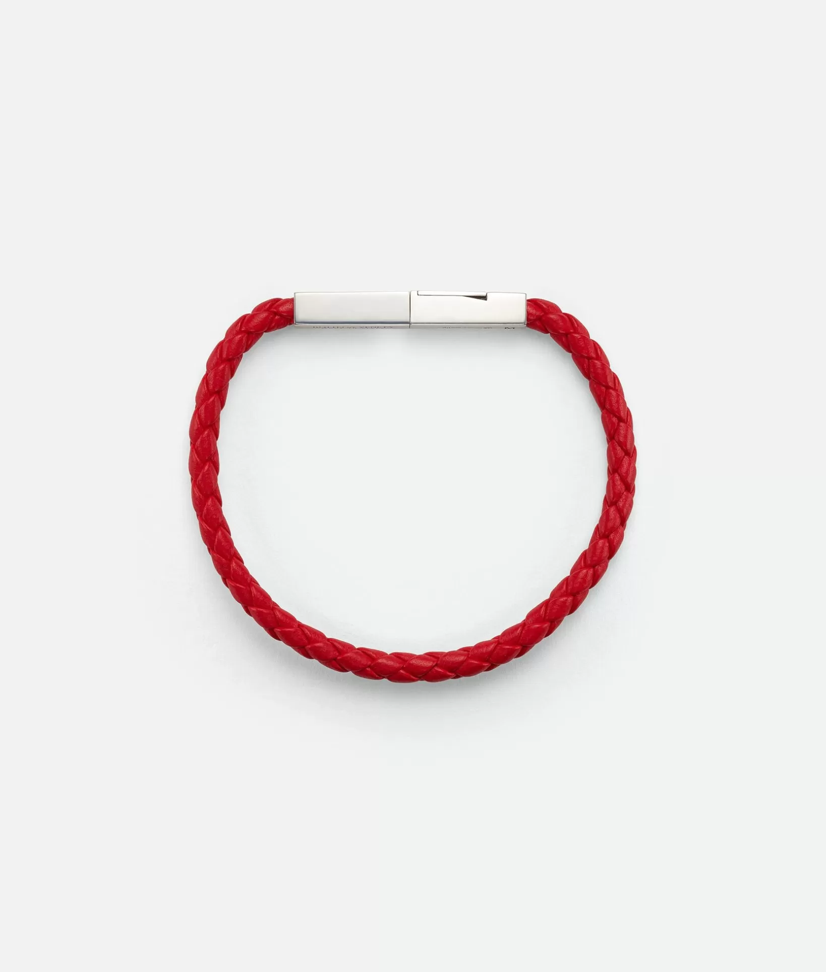 Bracelets | Bracelets>Bottega Veneta Braid Leather Bracelet Redstone