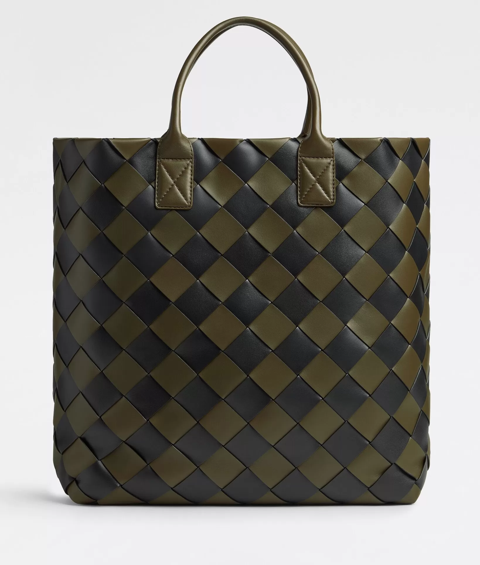 Bottega Series>Bottega Veneta Cabat Mustard/black