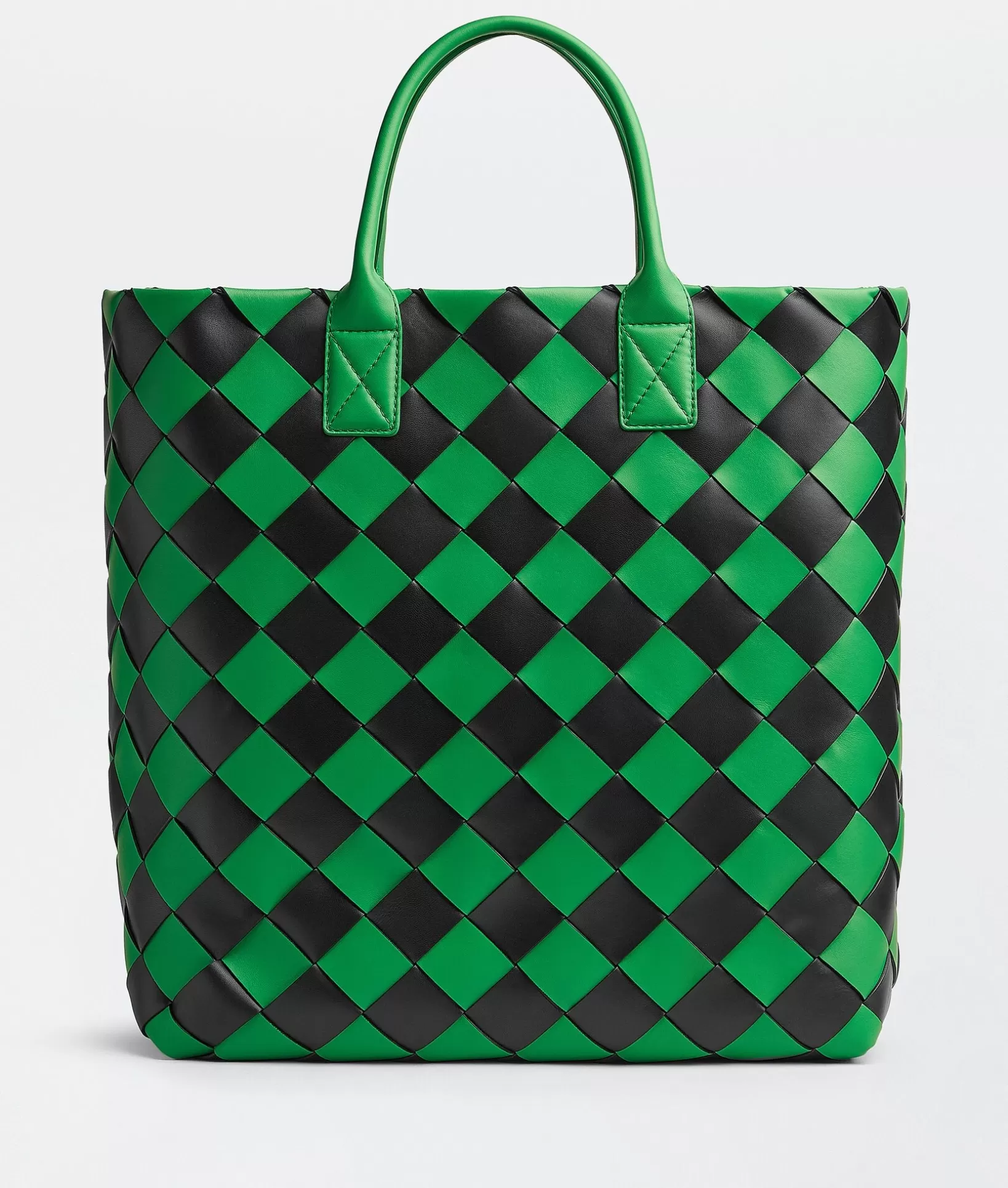 Bottega Series>Bottega Veneta Cabat Grass/black