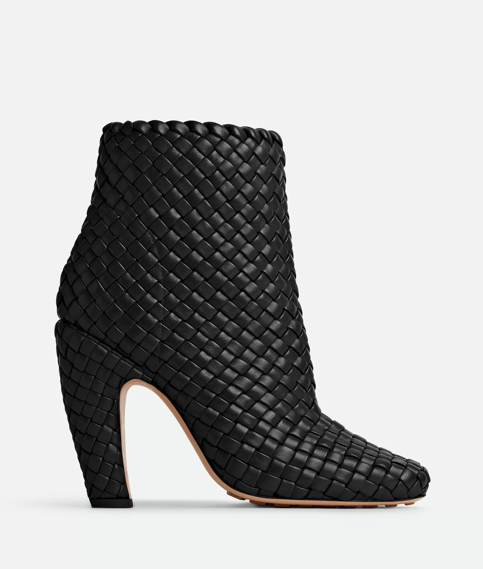 Boots>Bottega Veneta Canalazzo Ankle Boot Black