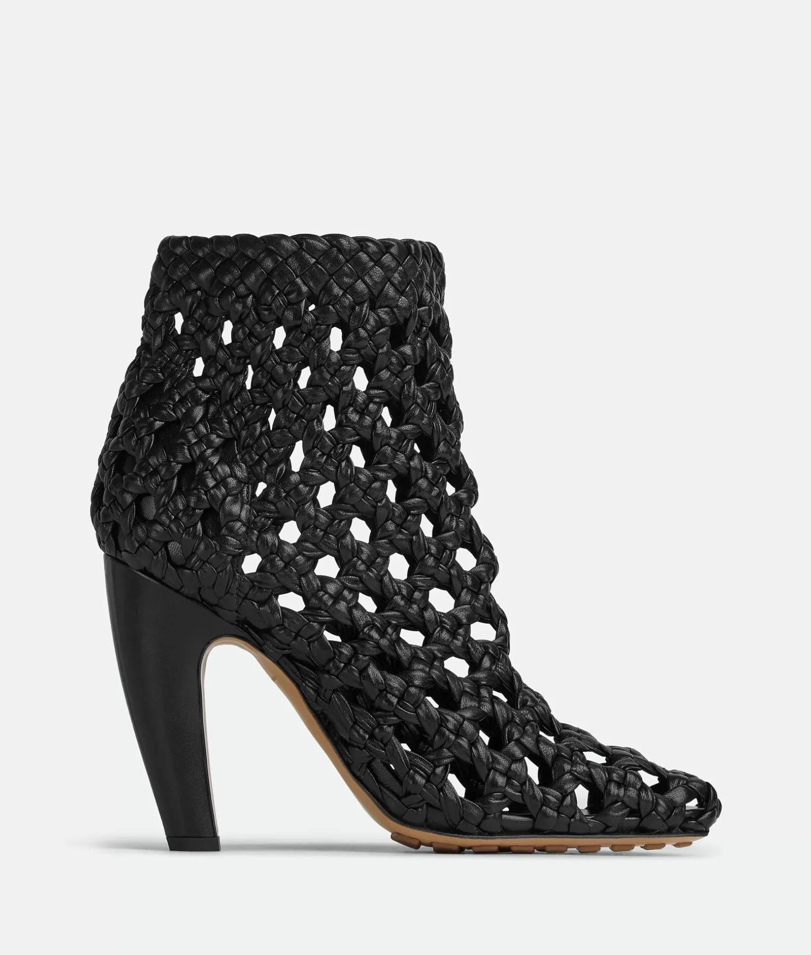 Boots>Bottega Veneta Canalazzo Ankle Boot Black