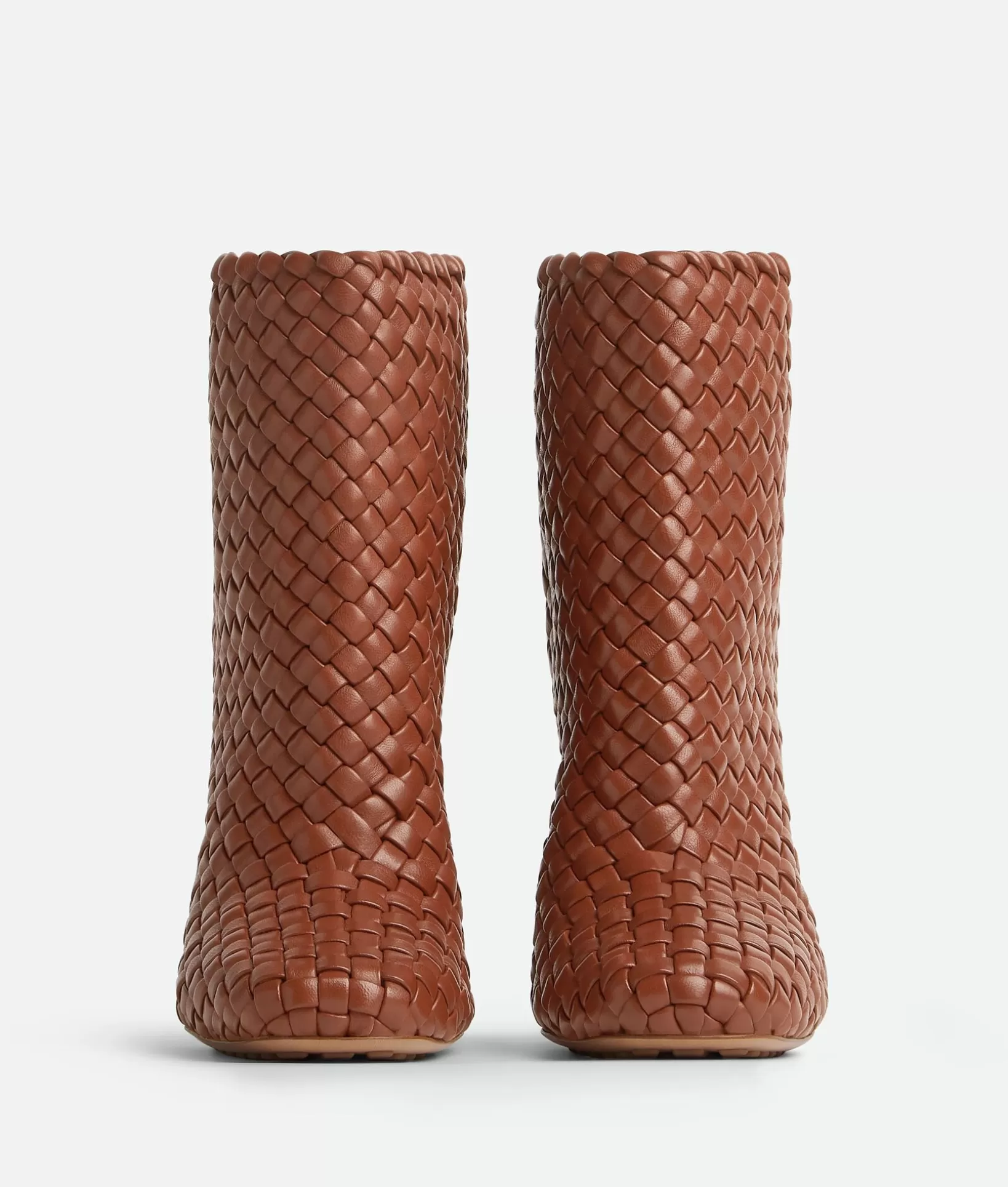 Boots>Bottega Veneta Canalazzo Ankle Boot Brown sugar