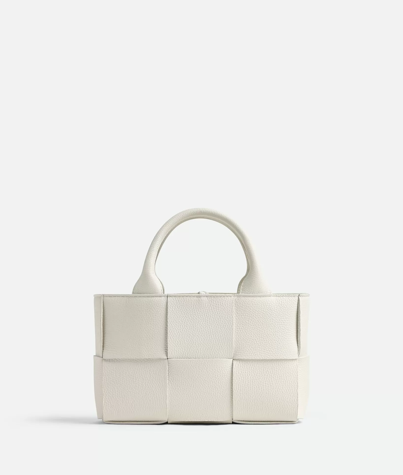 Shopper | Mini>Bottega Veneta Candy Arco Tote Bag White