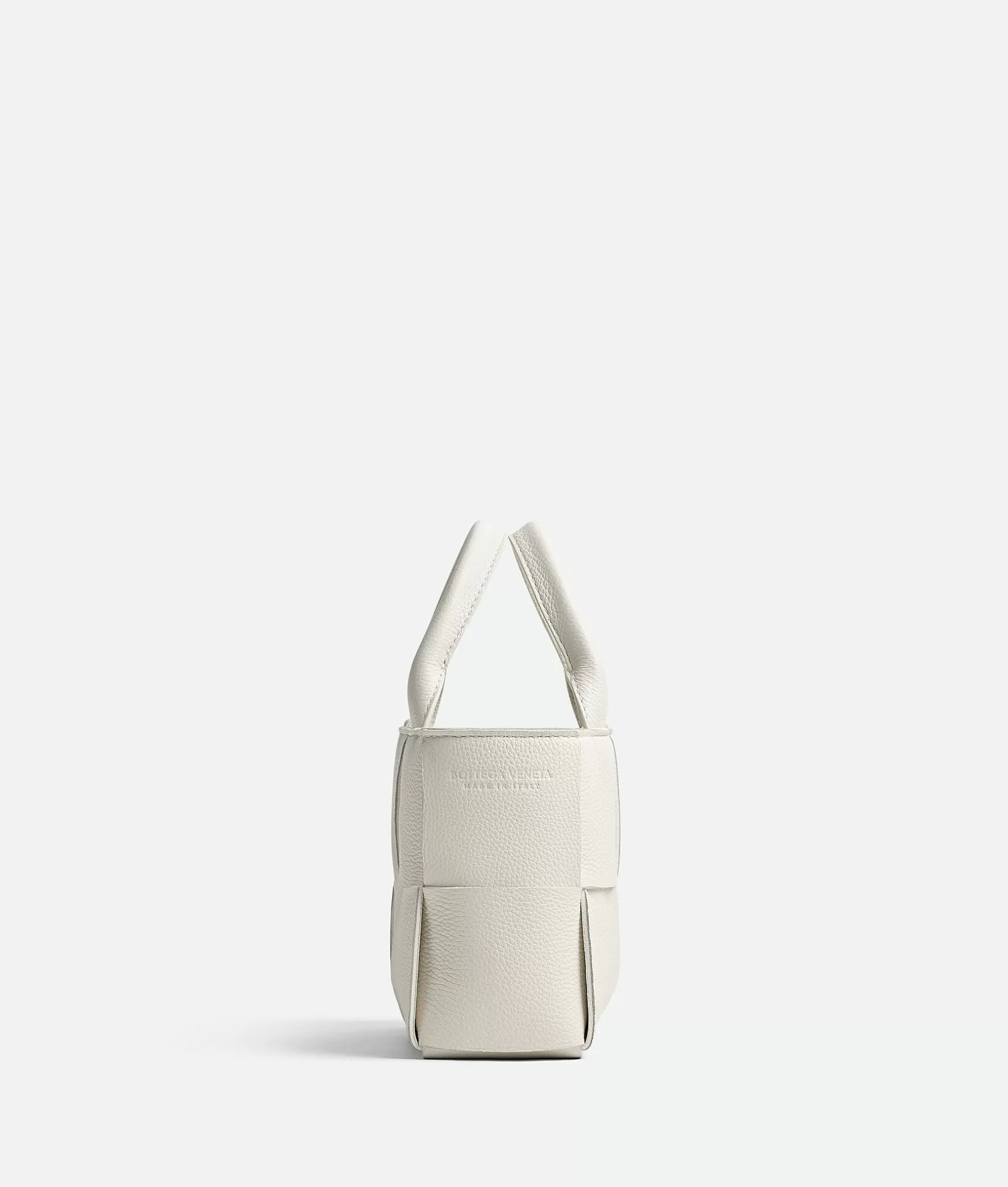 Shopper | Mini>Bottega Veneta Candy Arco Tote Bag White