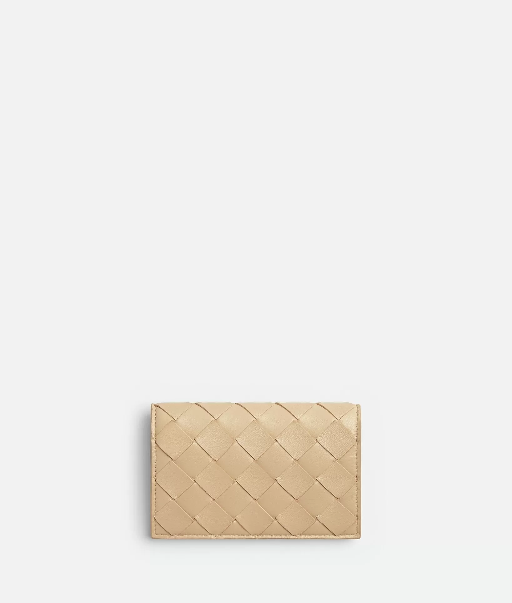 Card Cases>Bottega Veneta Card Case With Coin Purse Porridge