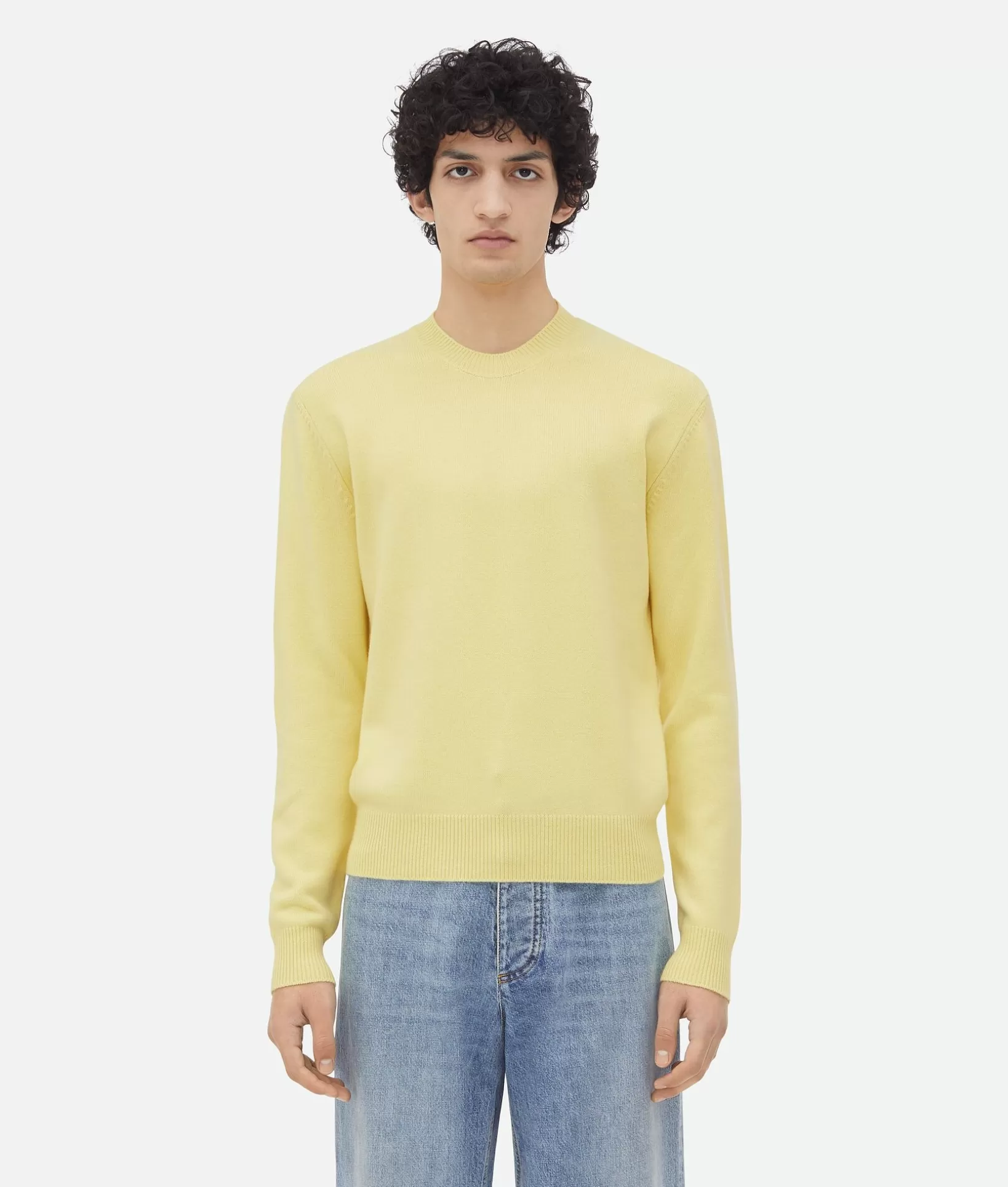 Knitwear>Bottega Veneta Cashmere Jumper Sherbert