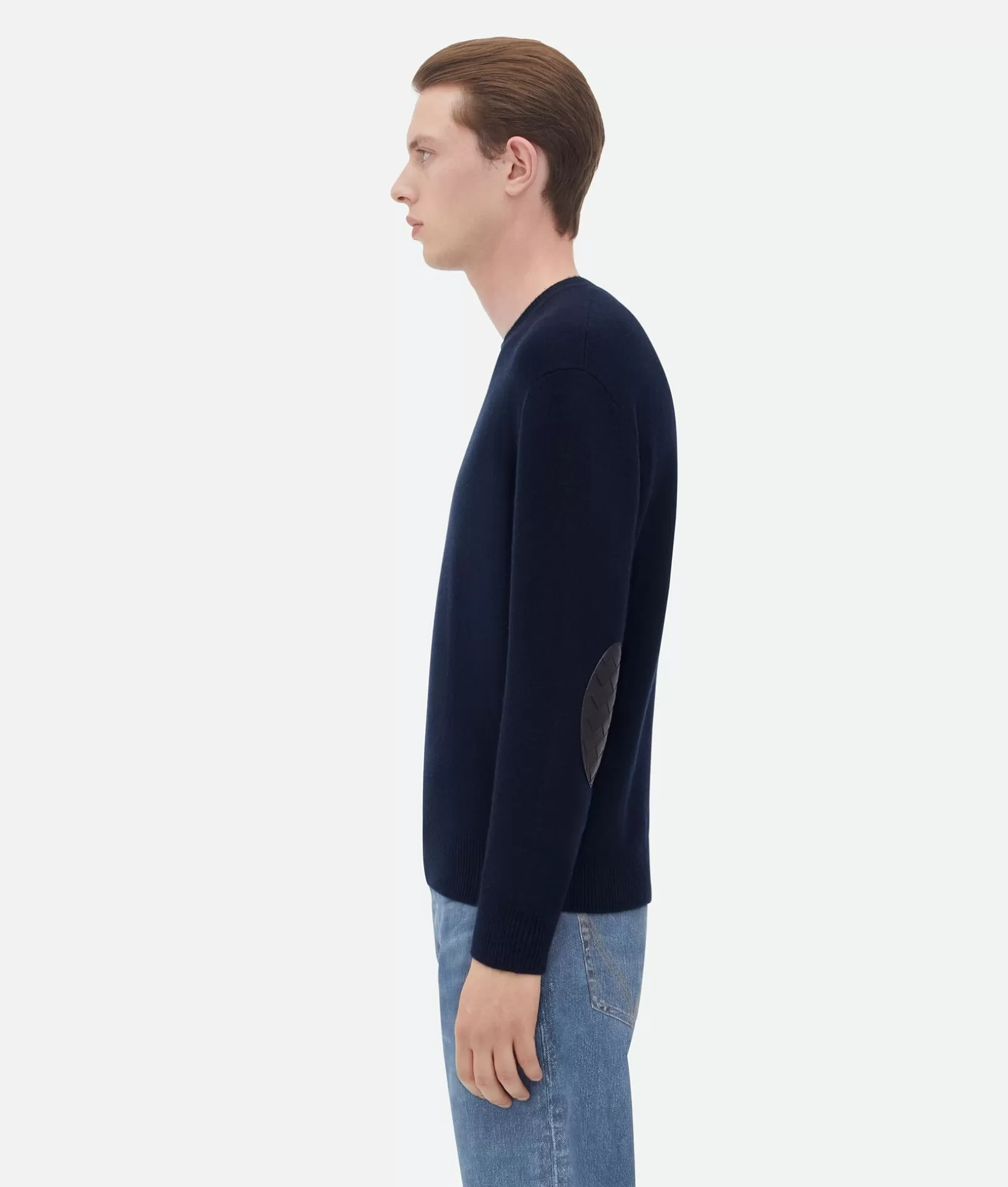 Knitwear>Bottega Veneta Cashmere Jumper Navy