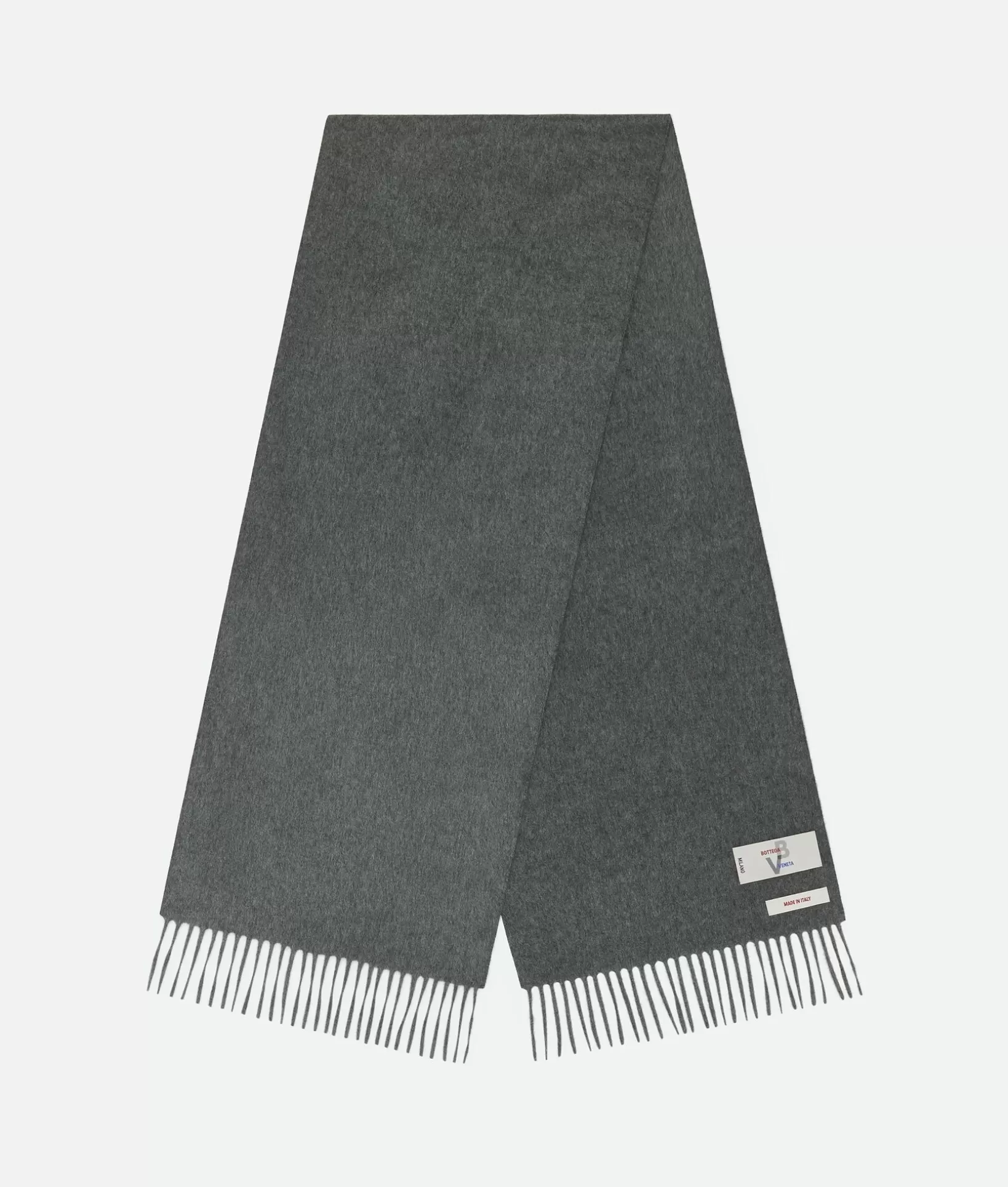 Scarves>Bottega Veneta Cashmere Scarf Mid grey