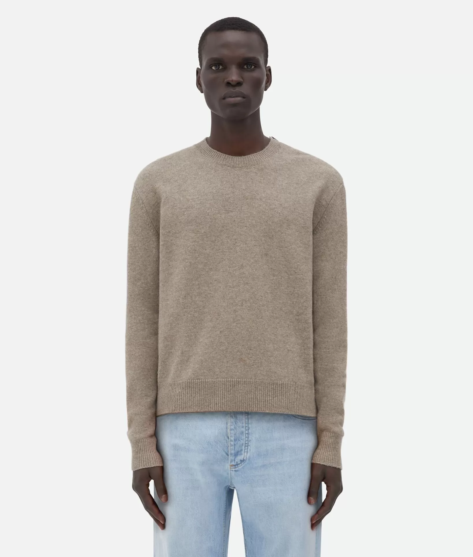 Knitwear>Bottega Veneta Cashmere Sweater Desert