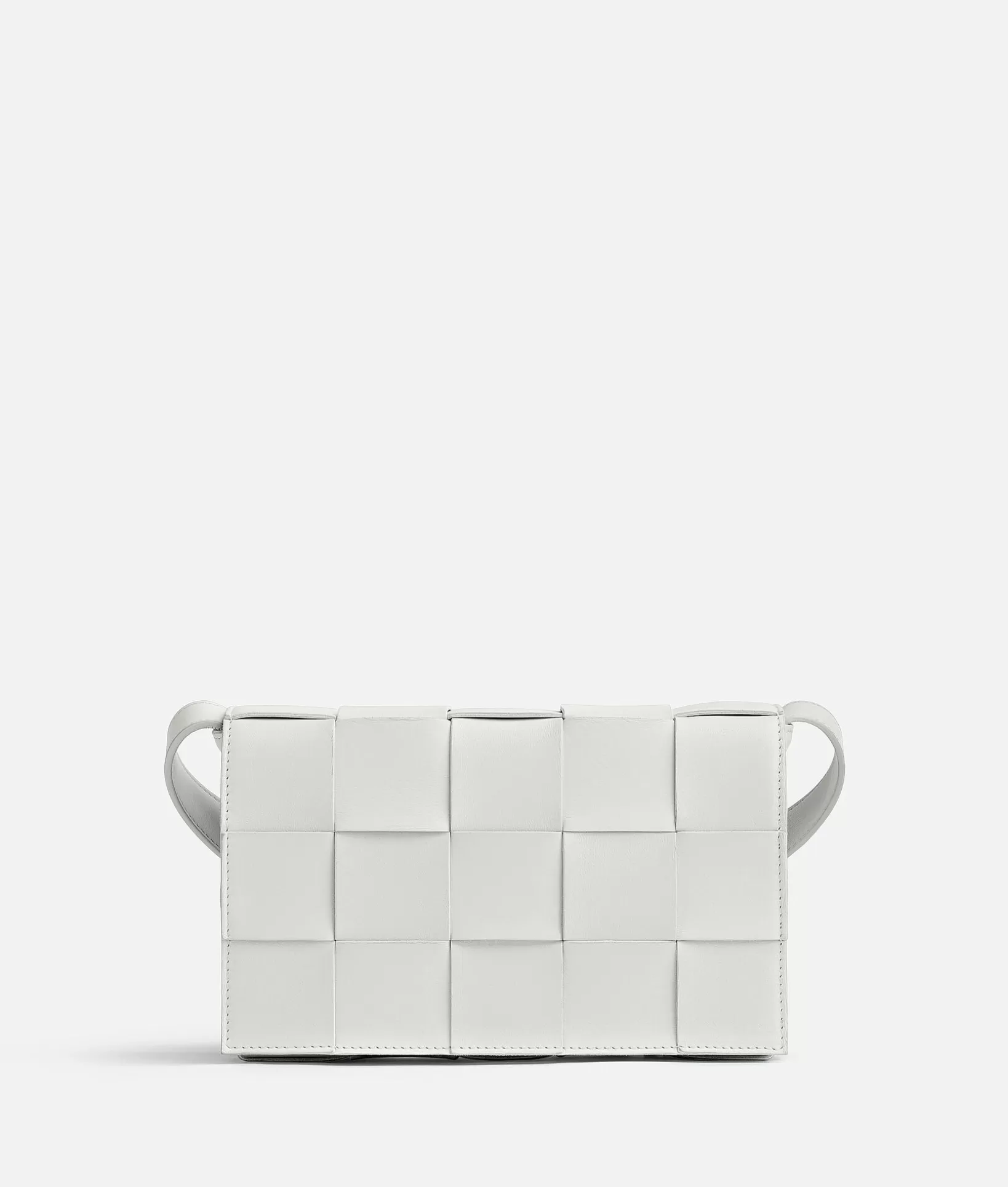 Crossbody>Bottega Veneta Cassette White