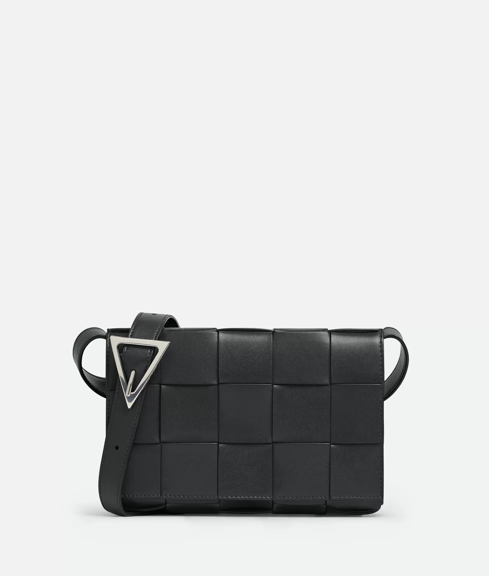 Crossbody>Bottega Veneta Cassette Ardoise/glacier