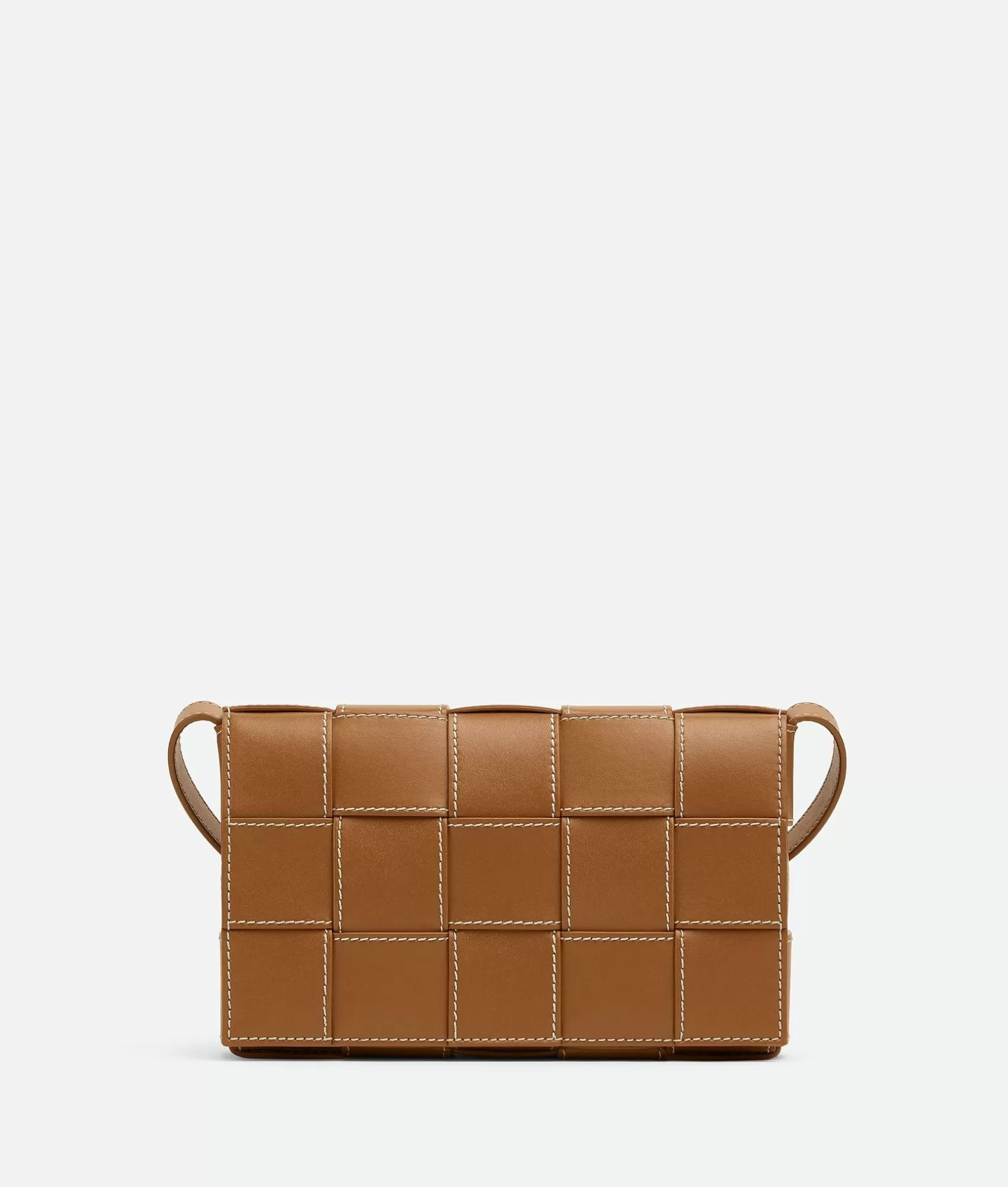 Crossbody>Bottega Veneta Cassette Wood / Natural