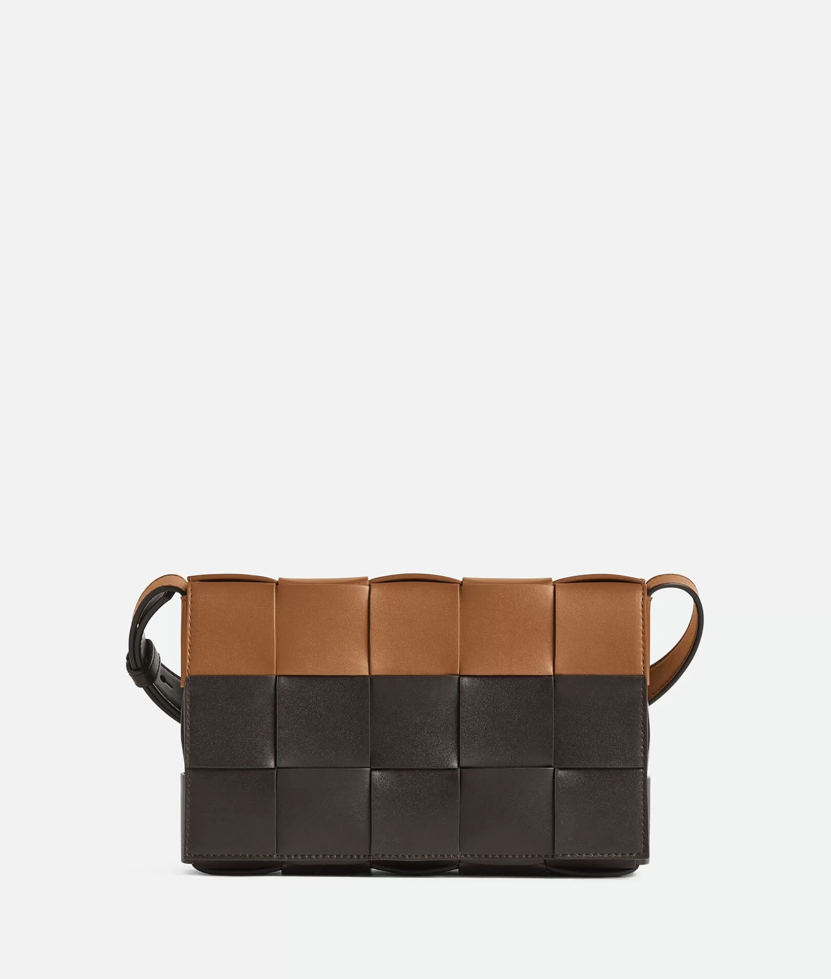 Crossbody>Bottega Veneta Cassette Fondant/wood