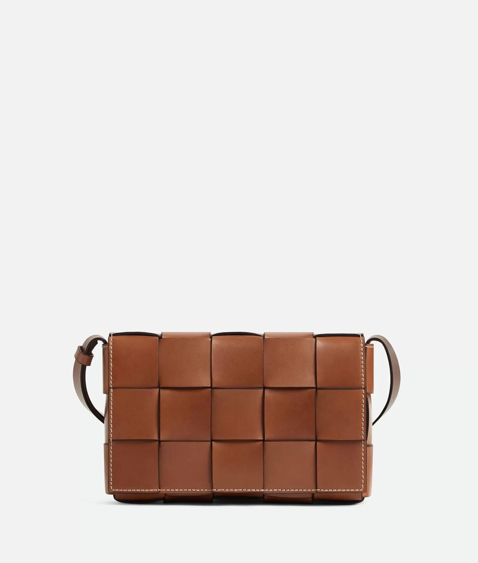 Crossbody>Bottega Veneta Cassette Bear/natural/fondant