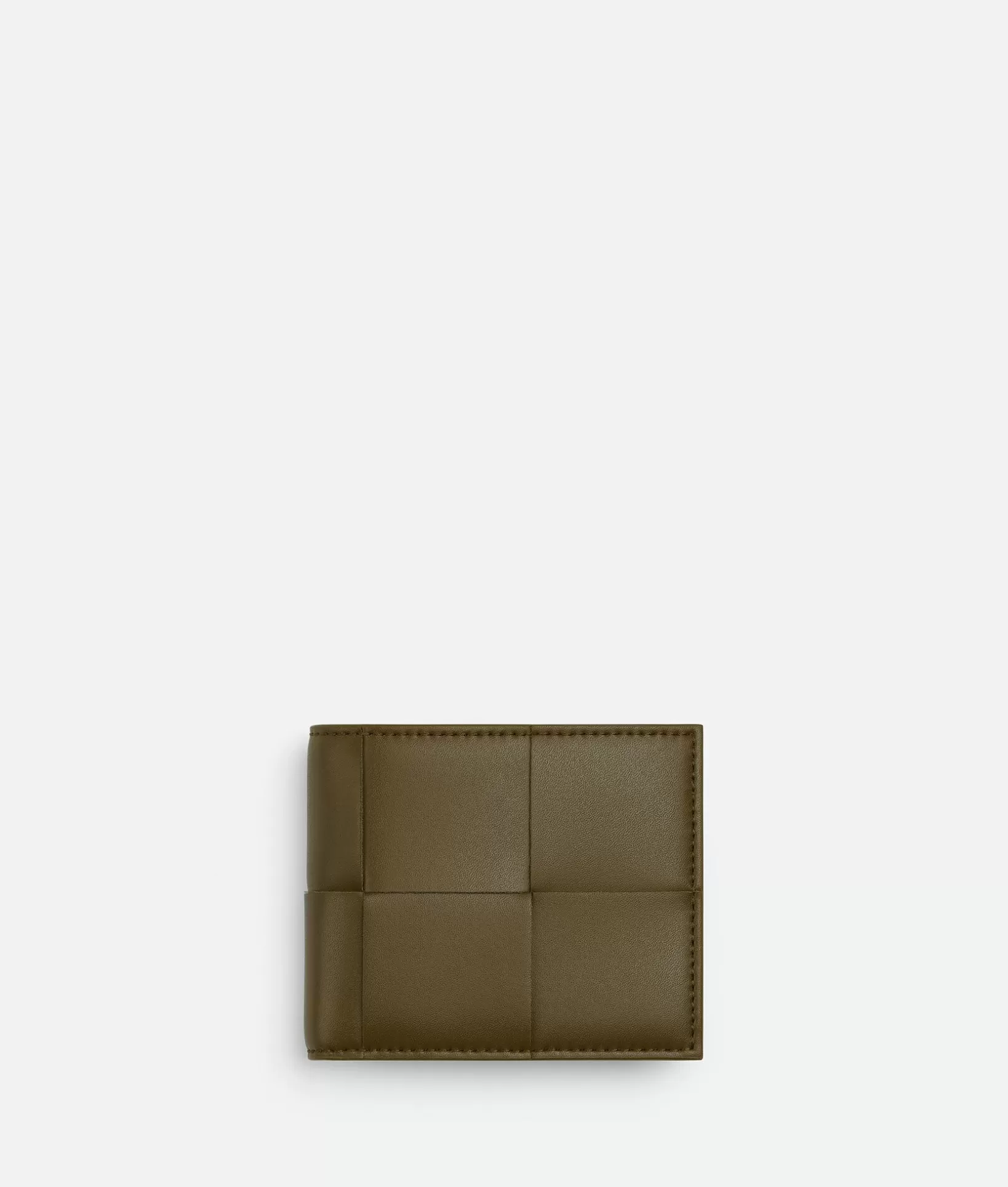 Small Wallets>Bottega Veneta Cassette Bi-Fold Wallet Mud