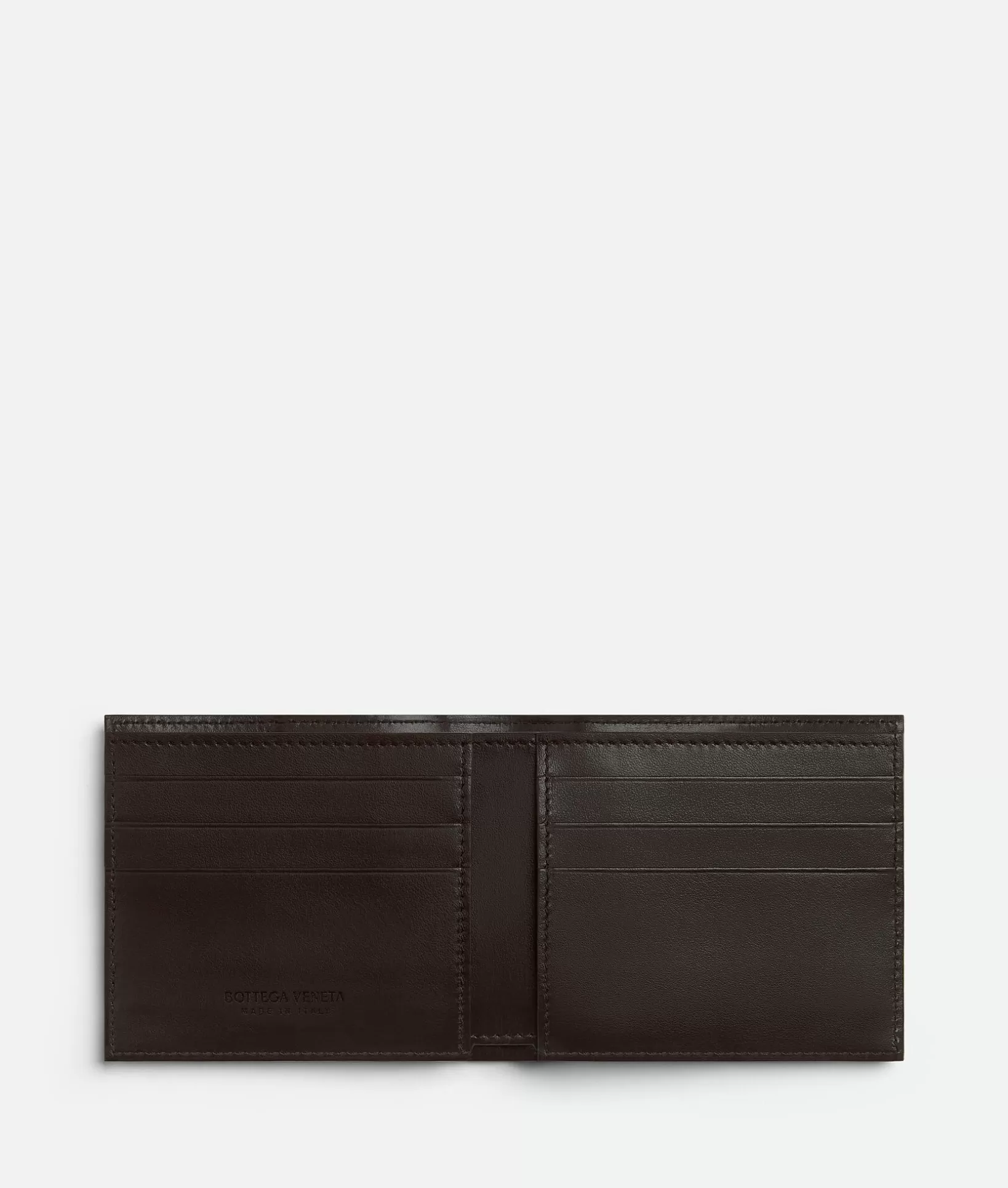 Small Wallets>Bottega Veneta Cassette Bi-Fold Wallet Fondant/wood