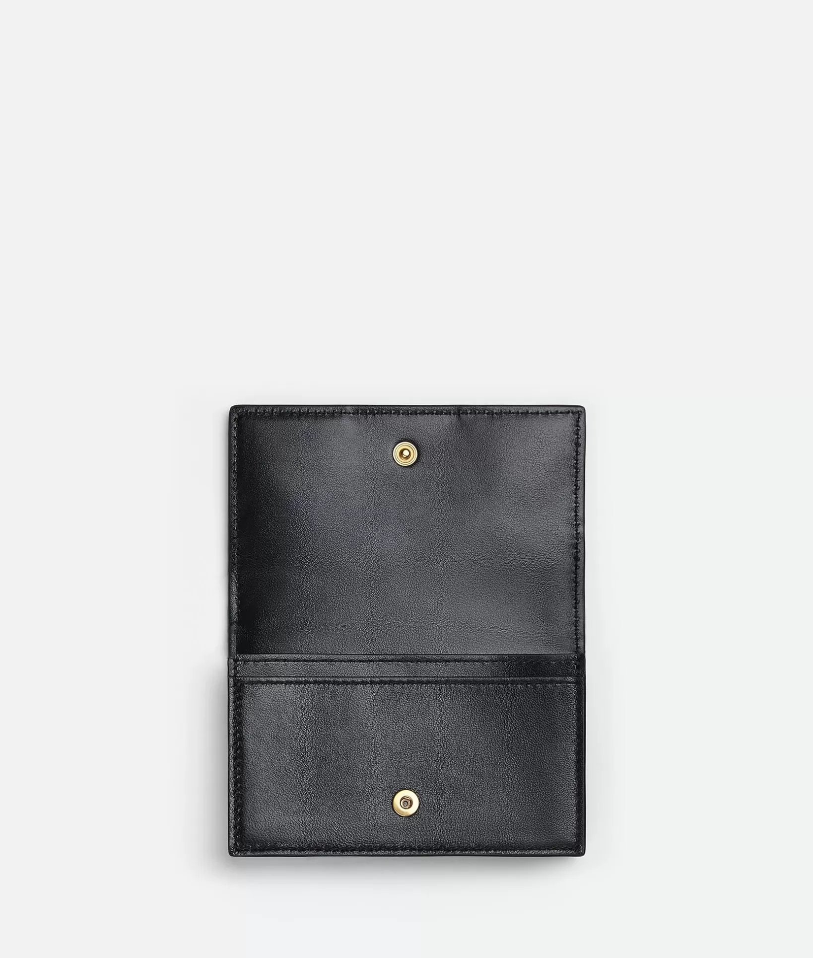 Card Cases>Bottega Veneta Cassette Business Card Case Black