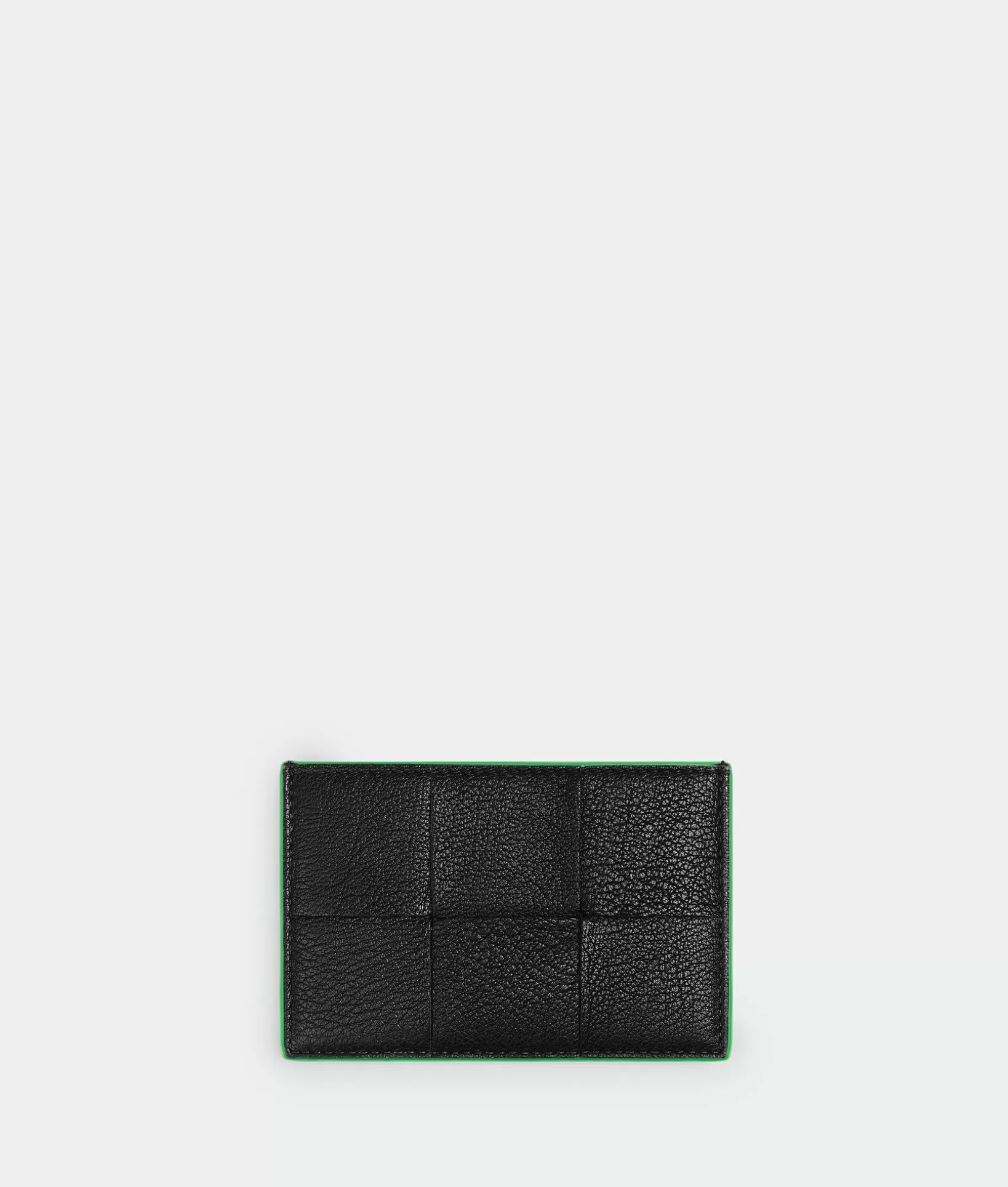 Card Cases>Bottega Veneta Cassette Credit Card Case Black / Parakeet