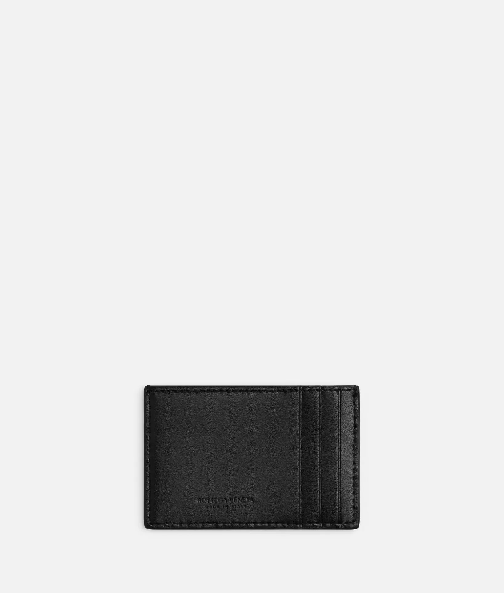 Card Cases>Bottega Veneta Cassette Credit Card Case Black / Natural