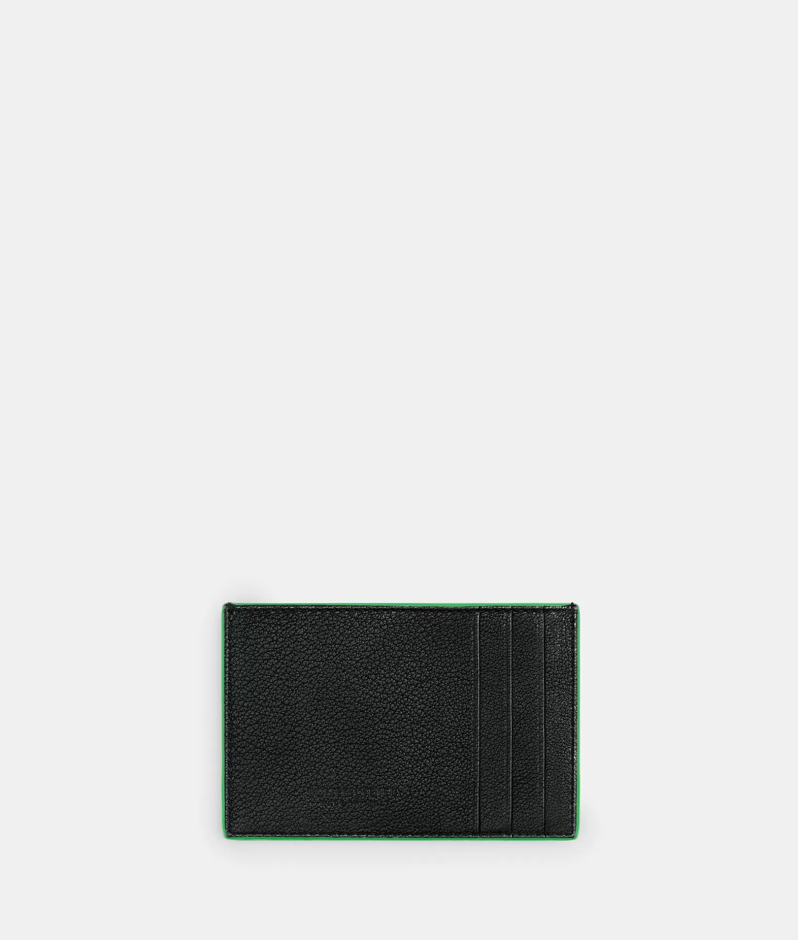 Card Cases>Bottega Veneta Cassette Credit Card Case Black / Parakeet