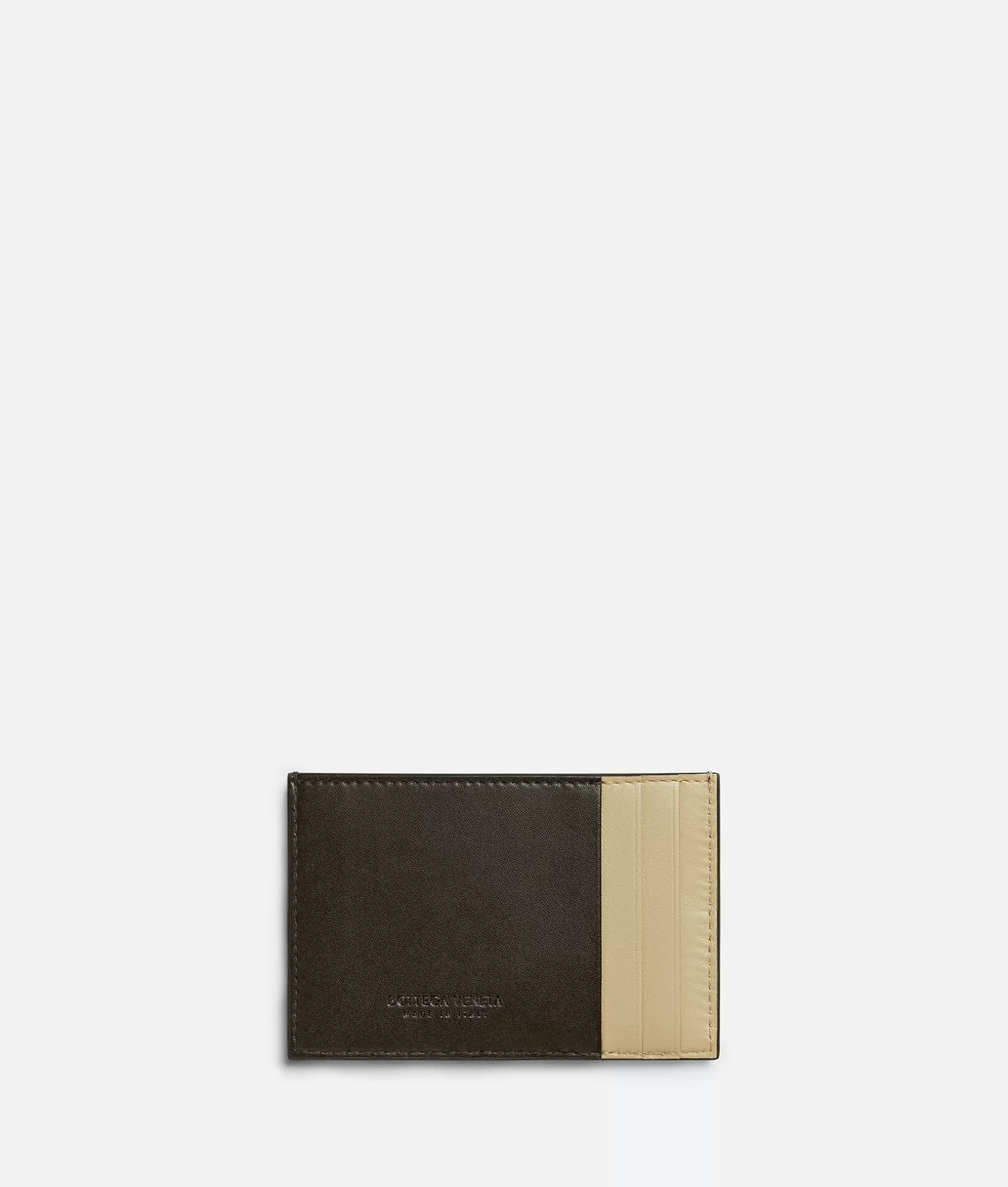 Card Cases>Bottega Veneta Cassette Credit Card Case Kaki/light butterscotch