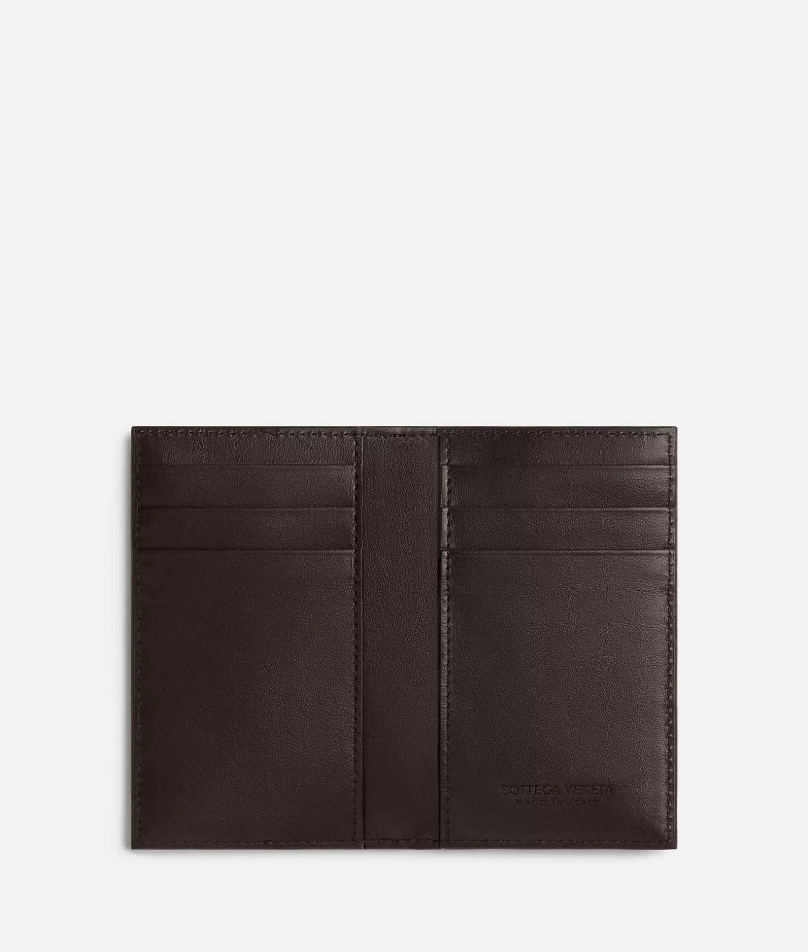 Card Cases>Bottega Veneta Cassette Flap Card Case Fondant/wood