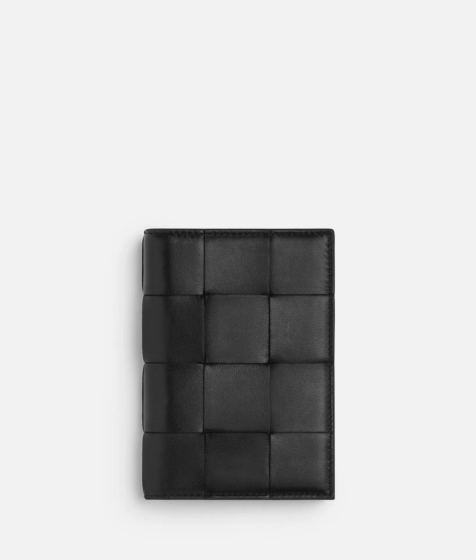 Pouches And Travel Accessories>Bottega Veneta Cassette Passport Case Black