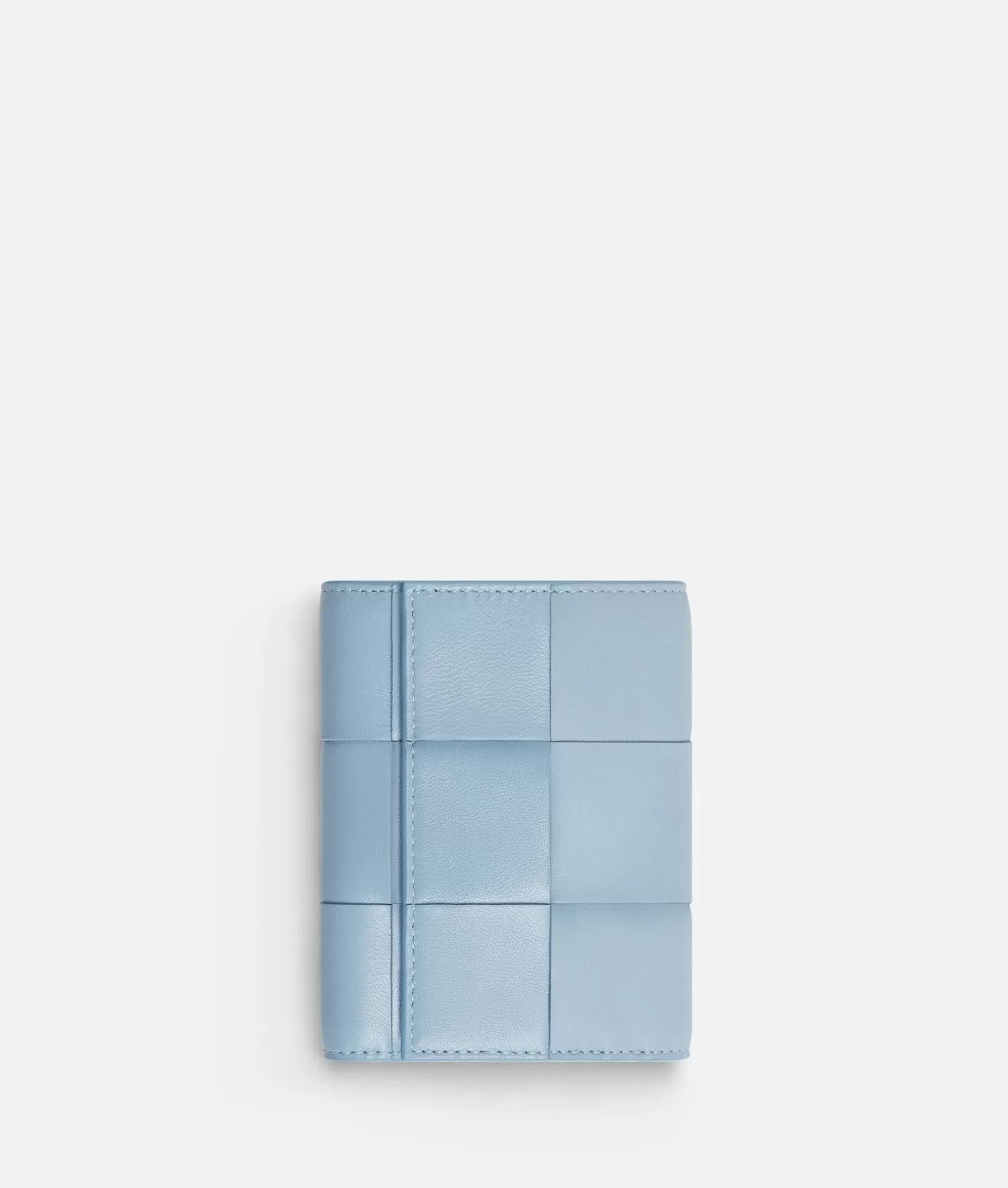 Small Wallets>Bottega Veneta Cassette Tri-Fold Zip Wallet Ice