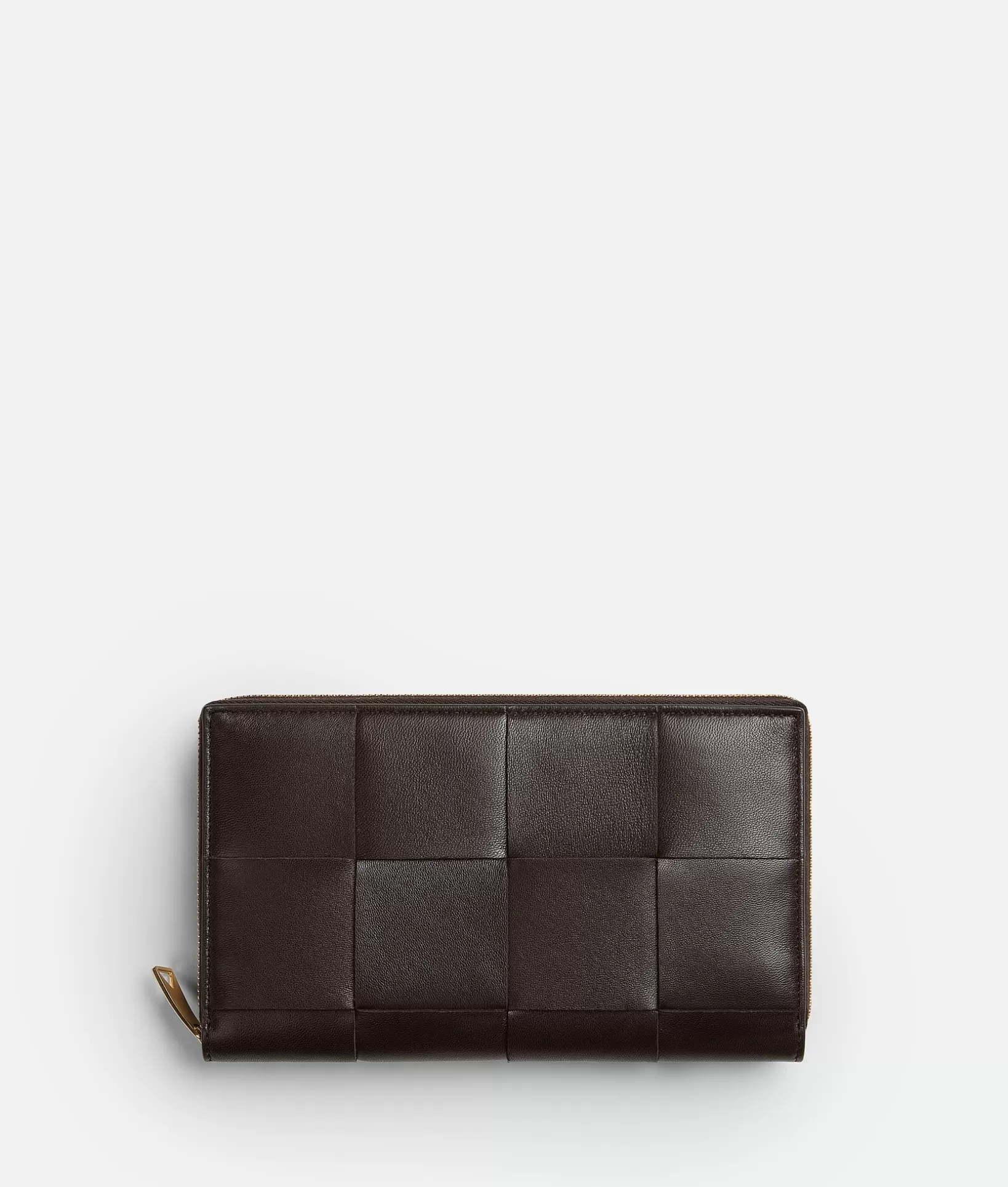 Long Wallets>Bottega Veneta Cassette Zip Around Wallet Fondant